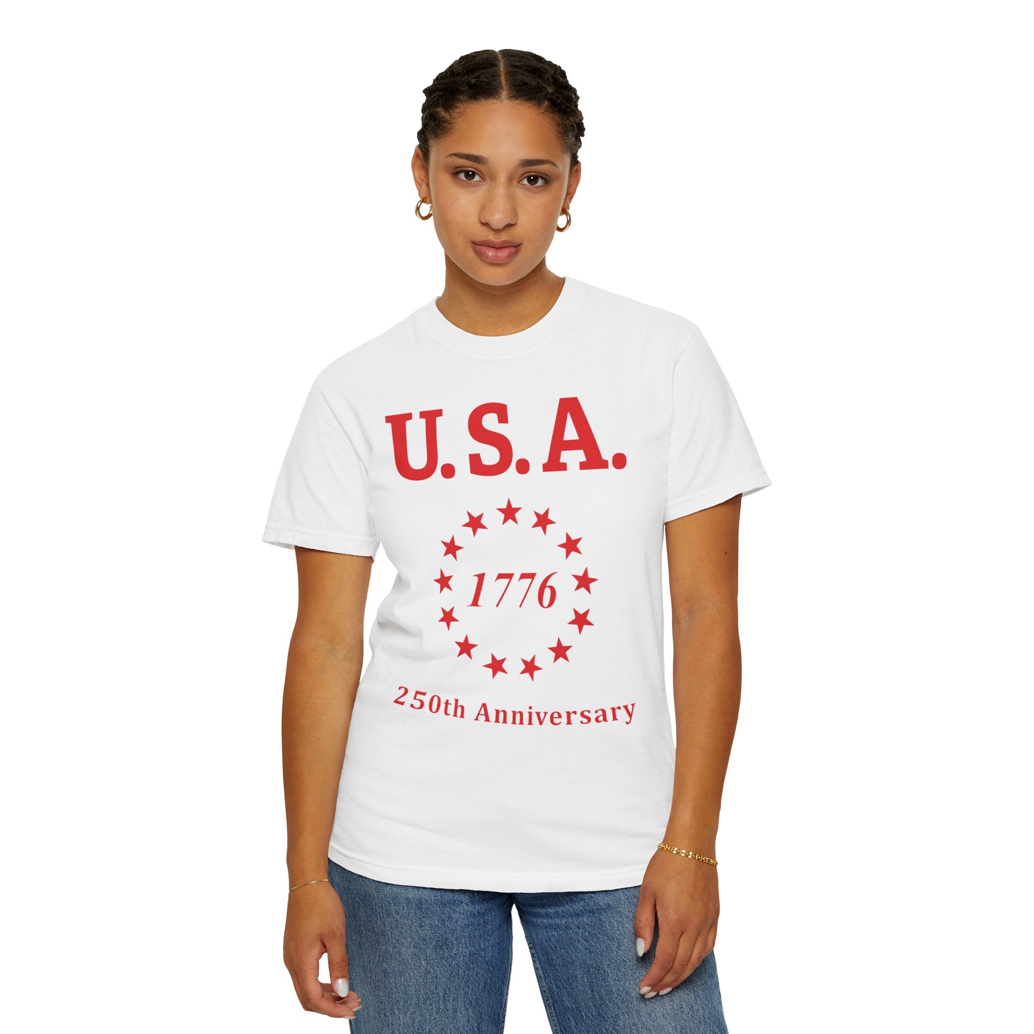 America 13 Colonies 1776 250th Anniversary T-Shirt