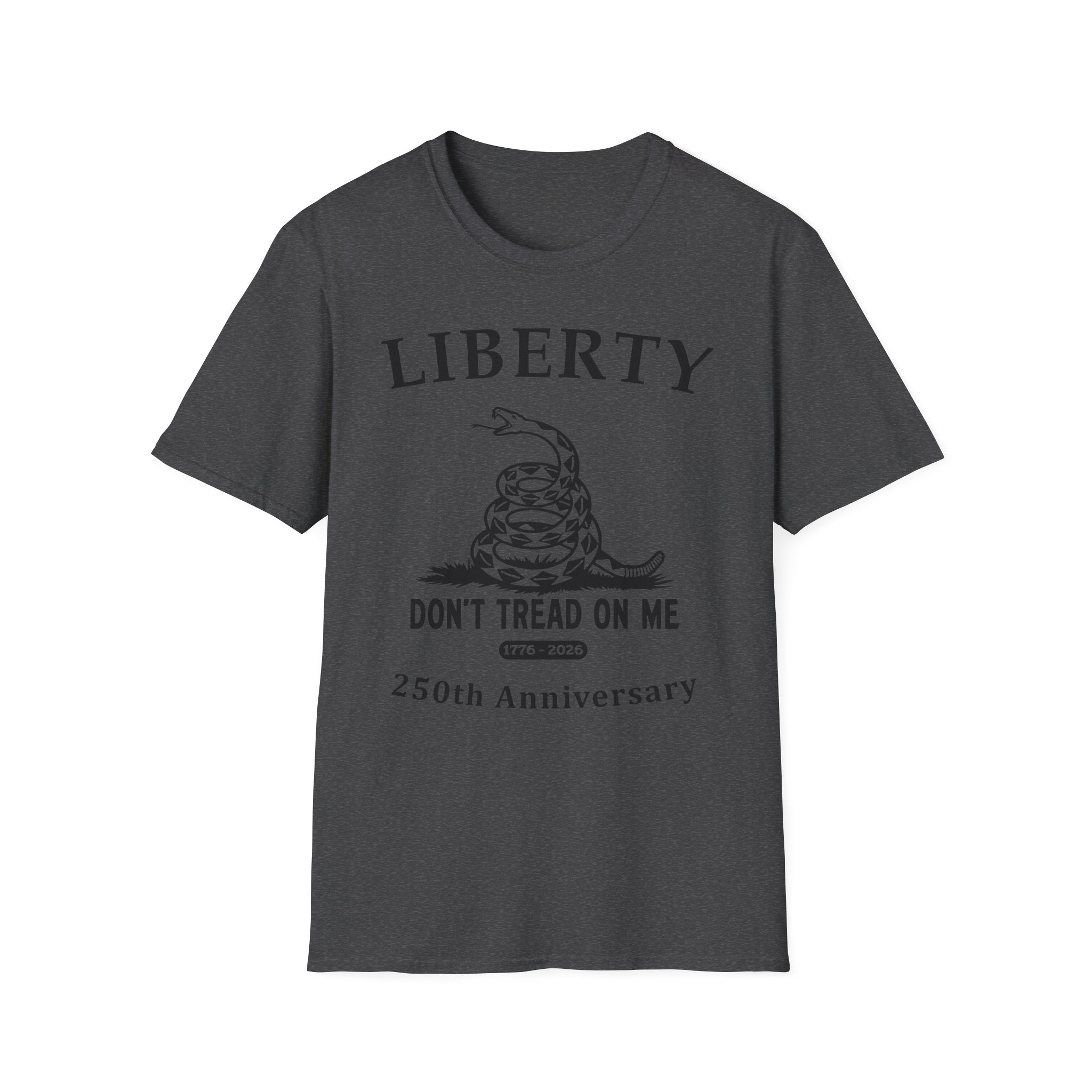 Liberty "Don't Tread On Me" Soft T‑Shirt — 250th Anniversary Patriotic Tee
