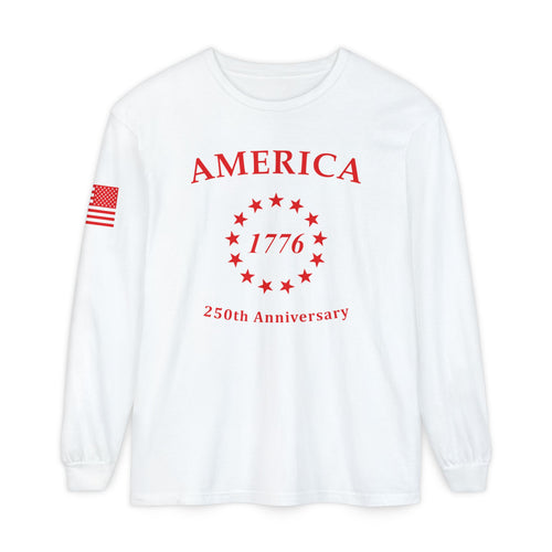 America 13 Colonies 1776 250th Anniversary Unisex Long Sleeve T-Shirt