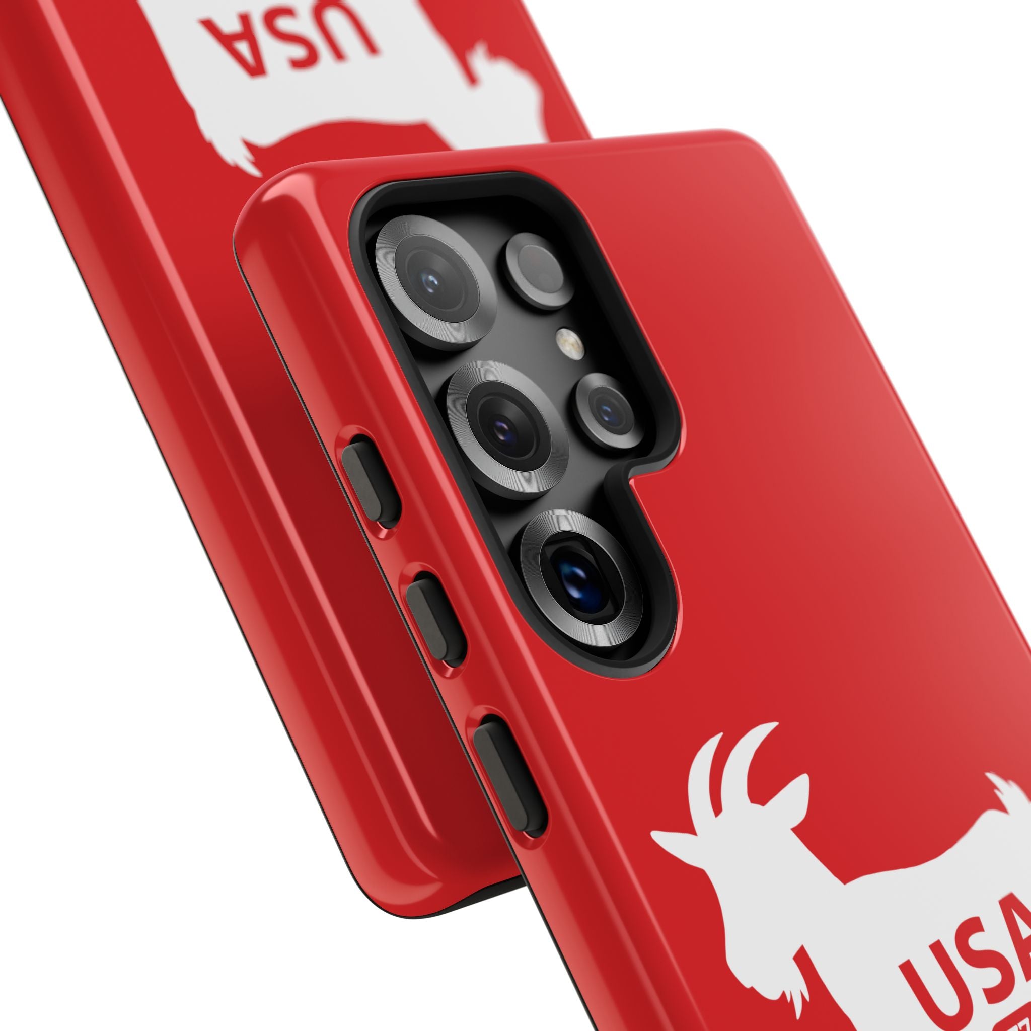 USA GOAT Phone Case — Patriotic 1776 Red Protective Case