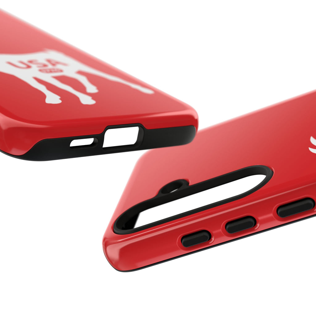 USA GOAT Phone Case — Patriotic 1776 Red Protective Case