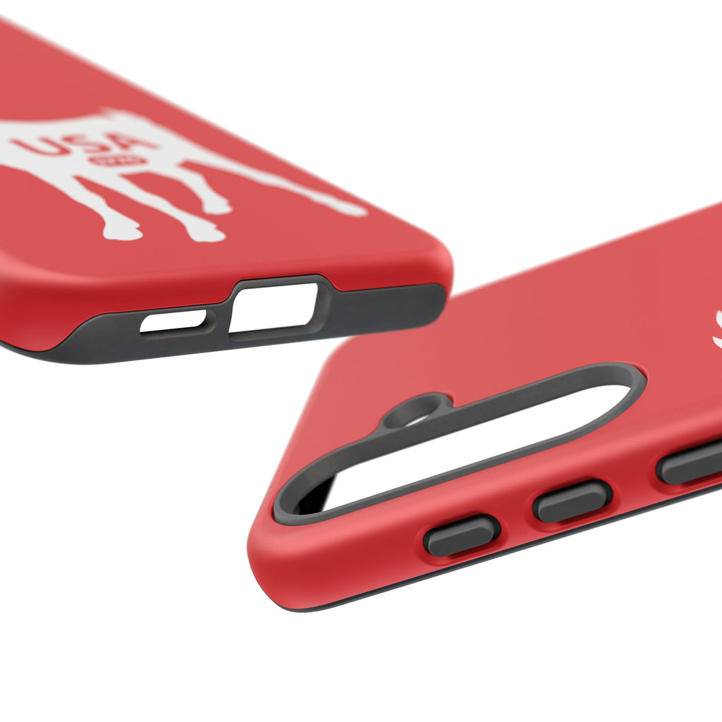 USA GOAT Phone Case — Patriotic 1776 Red Protective Case