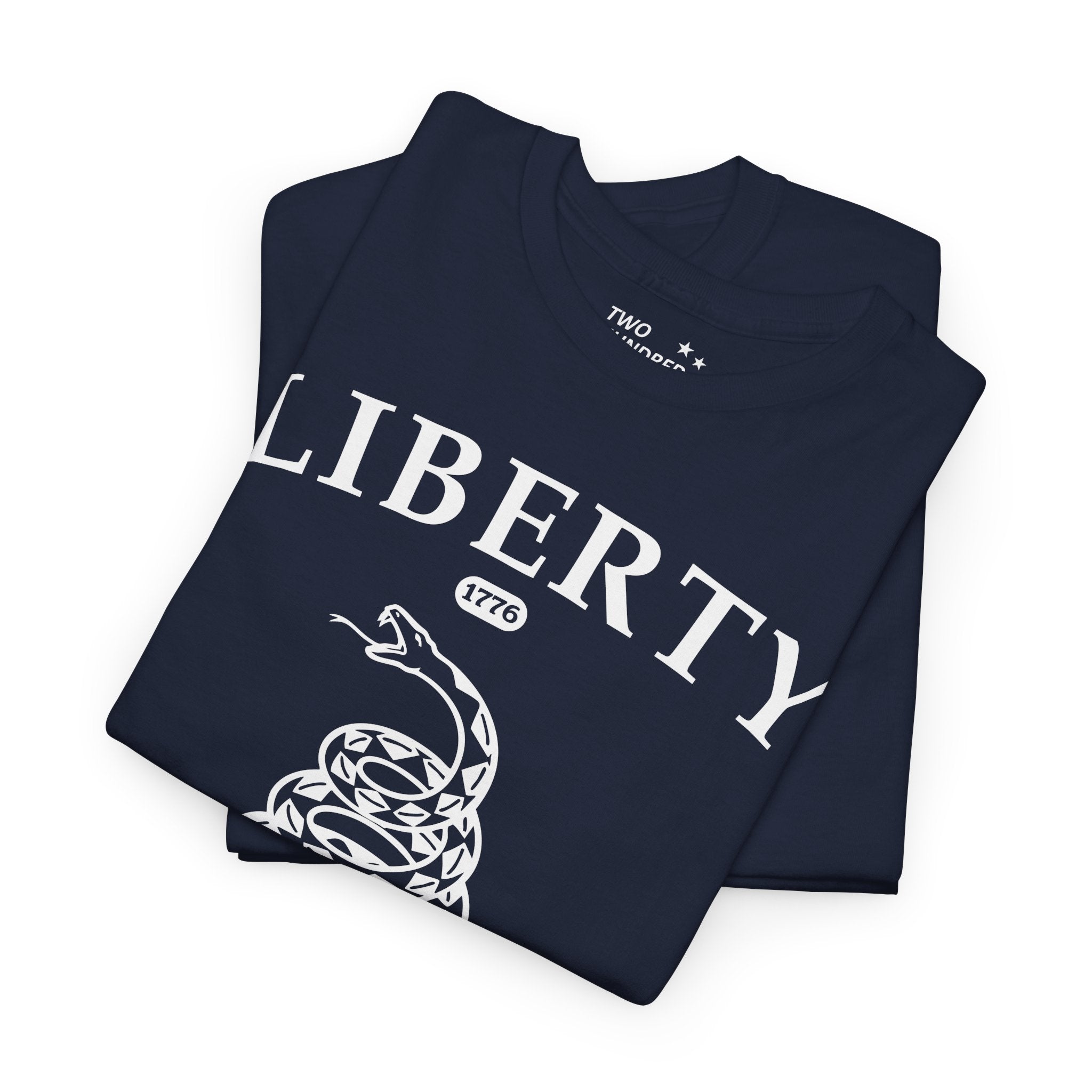 Liberty "Don't Tread on Me" Heavy Tee — Patriotic USA Anniversary T-Shirt