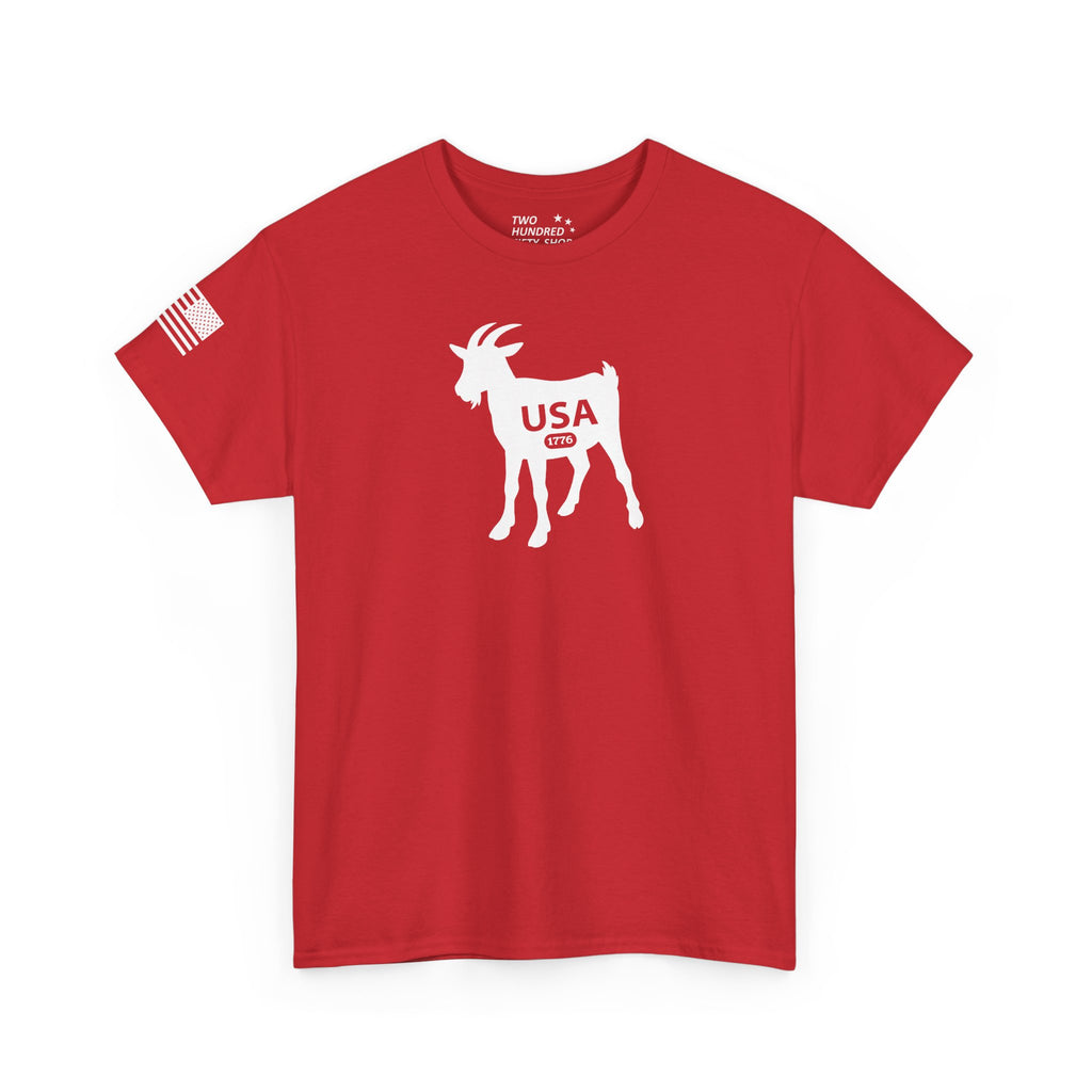 USA Goat T-Shirt — Patriotic Goat Graphic Tee