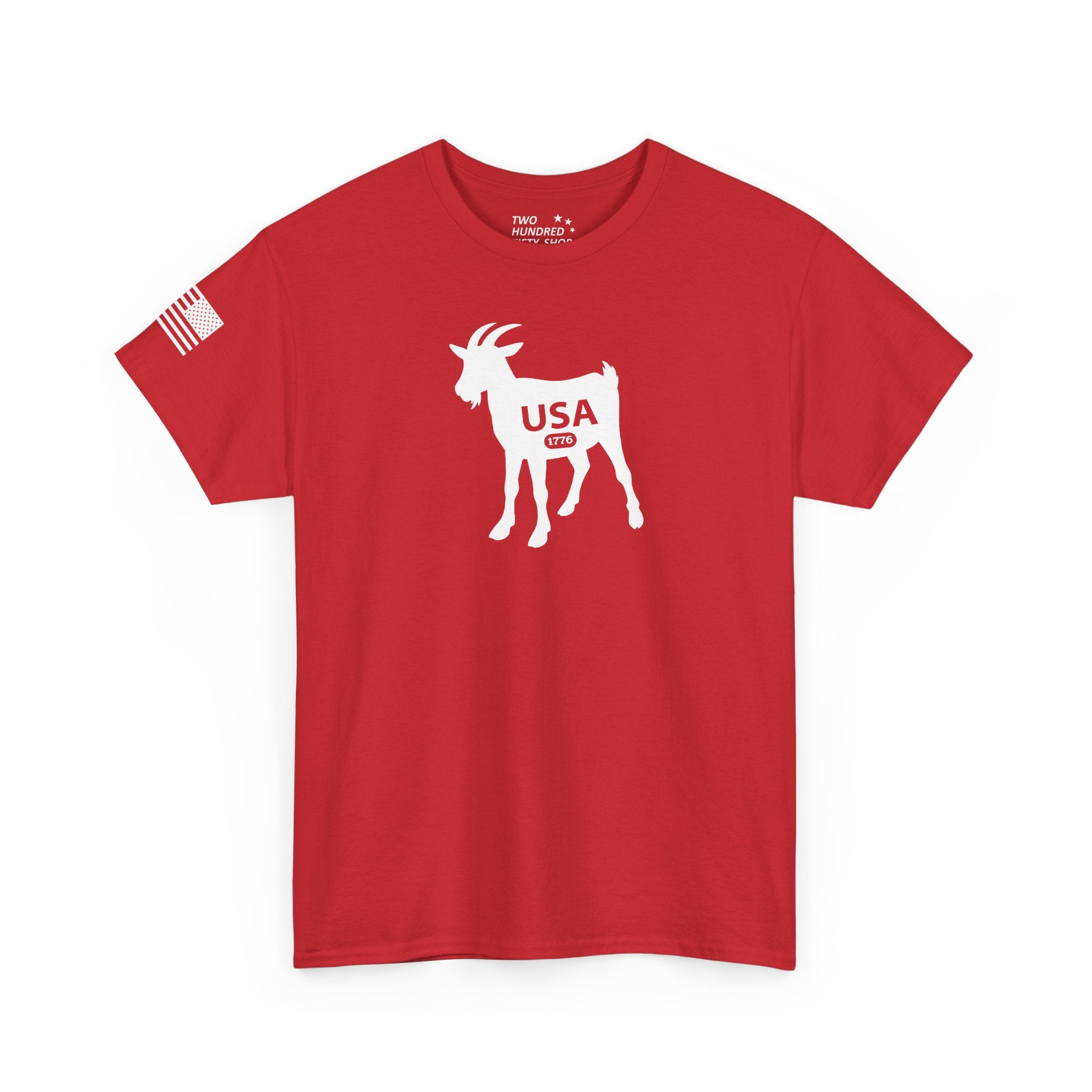 USA Goat T-Shirt — Patriotic Goat Graphic Tee