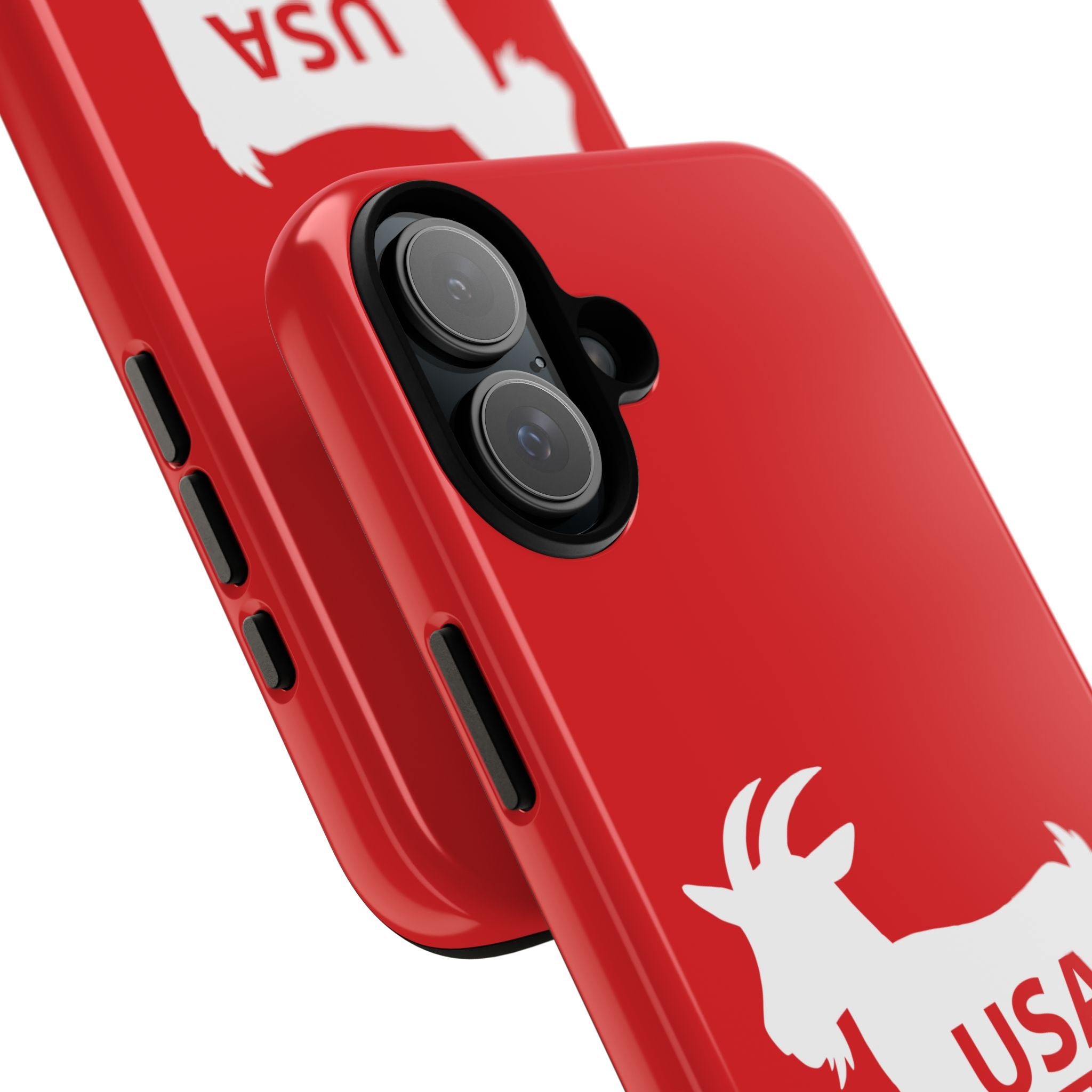 USA GOAT Phone Case — Patriotic 1776 Red Protective Case