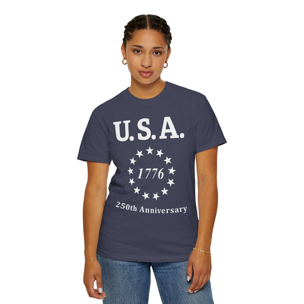 America 13 Colonies 1776 250th Anniversary T-Shirt