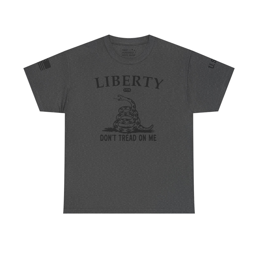 Liberty "Don't Tread on Me" Heavy Tee — Patriotic USA Anniversary T-Shirt
