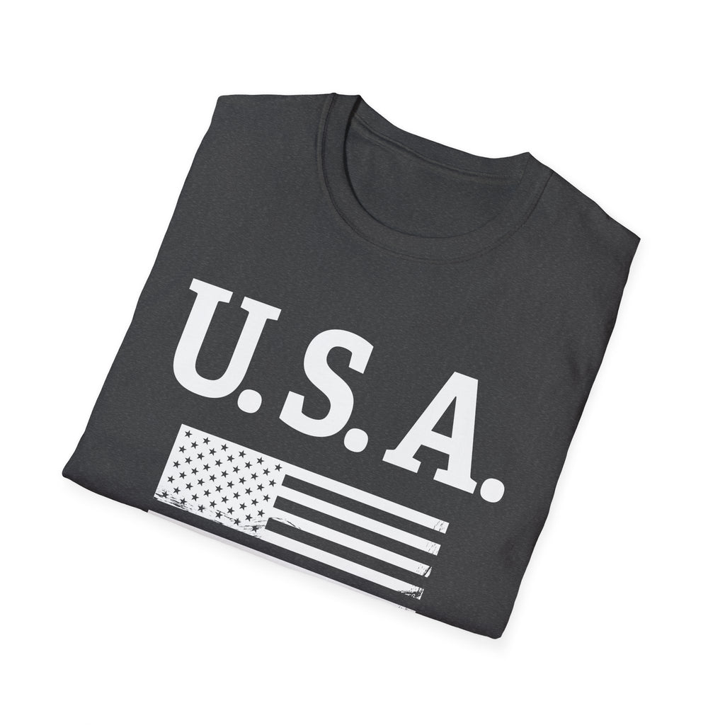 USA 250th Anniversary Soft Style T-Shirt — Patriotic American Flag Tee