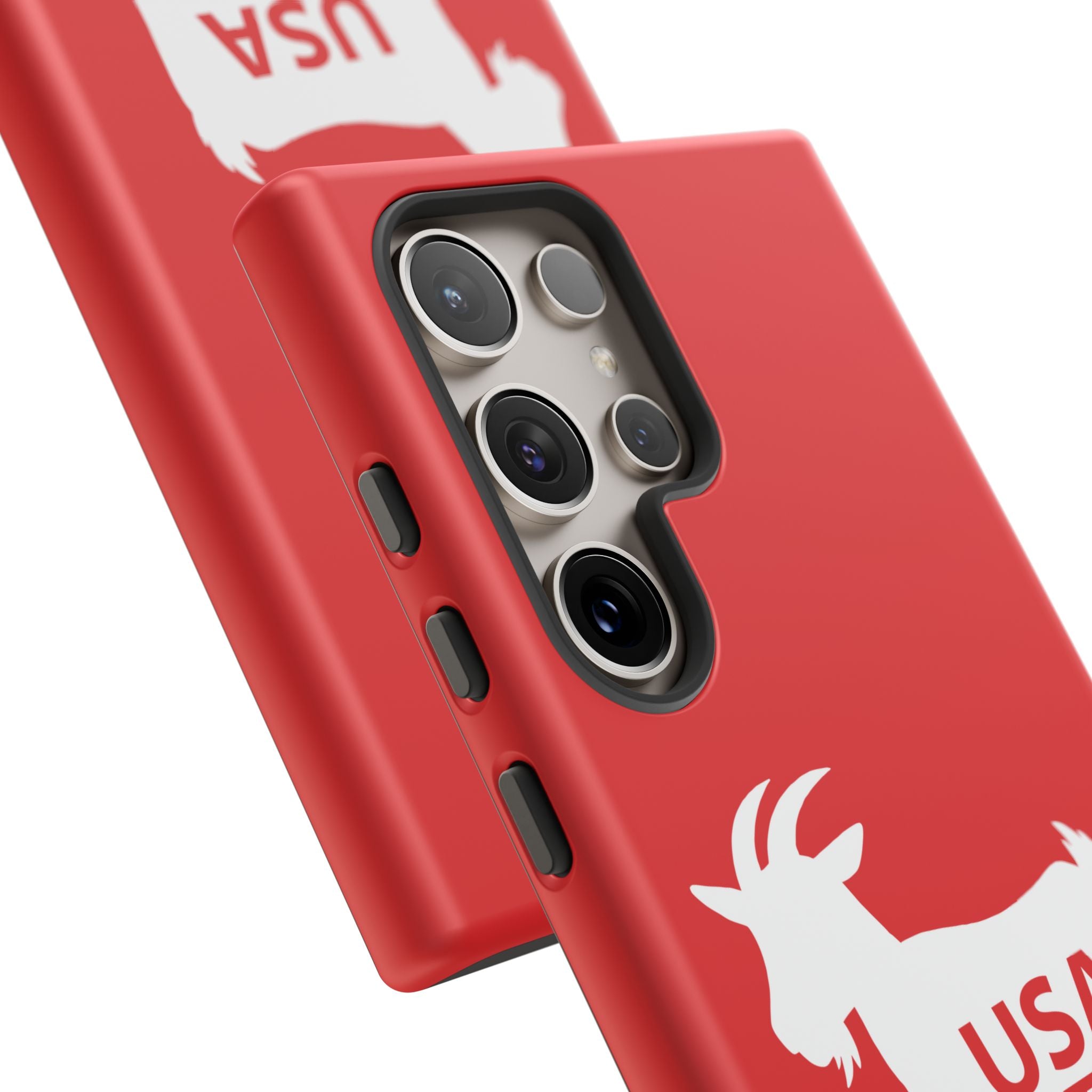 USA GOAT Phone Case — Patriotic 1776 Red Protective Case