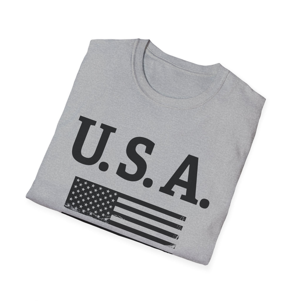 USA 250th Anniversary Soft Style T-Shirt — Patriotic American Flag Tee
