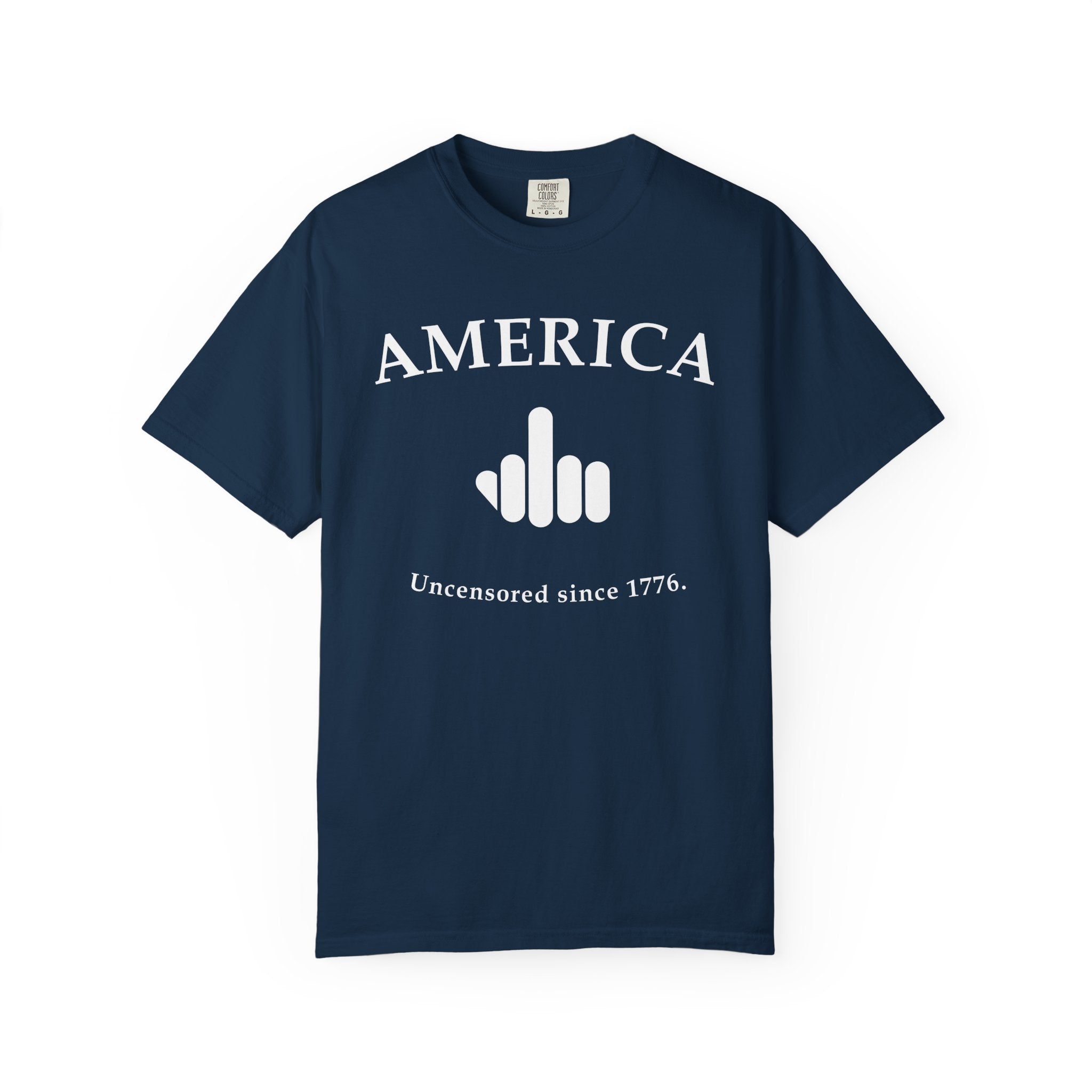 America 1776 Middle Finger Unisex T-shirt