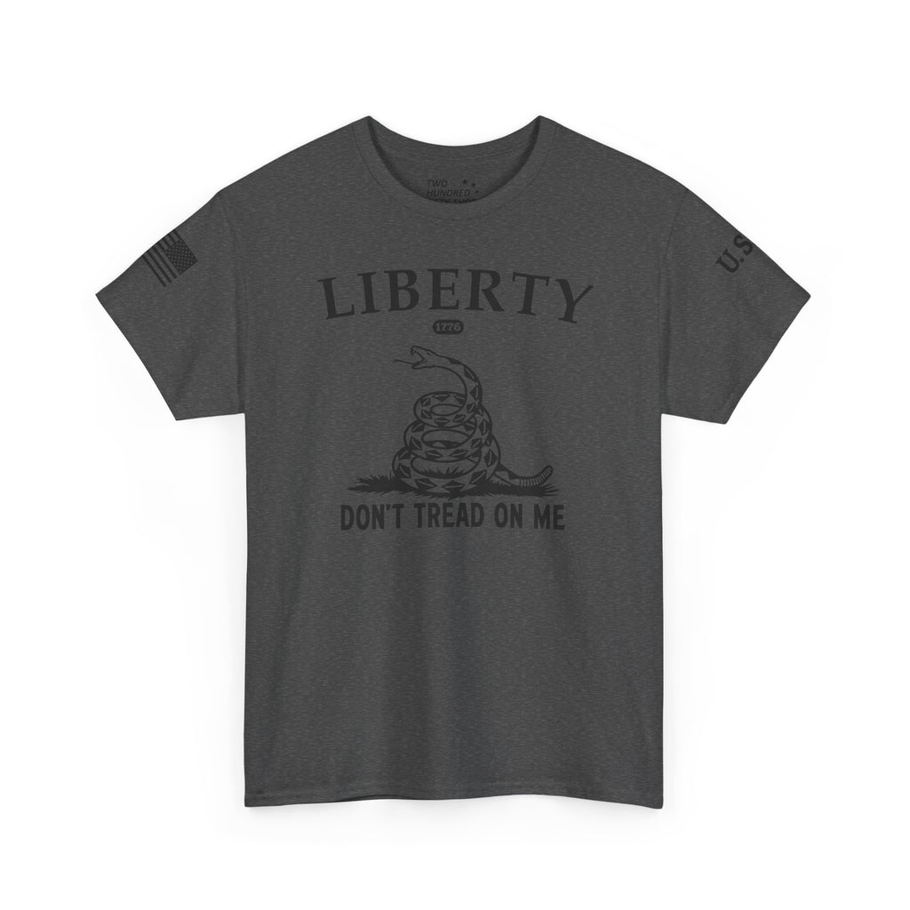 Liberty "Don't Tread on Me" Heavy Tee — Patriotic USA Anniversary T-Shirt
