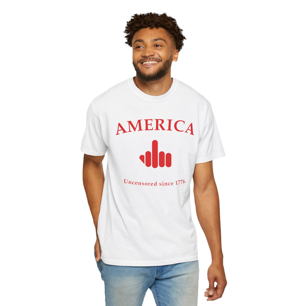 America 1776 Middle Finger Unisex T-shirt