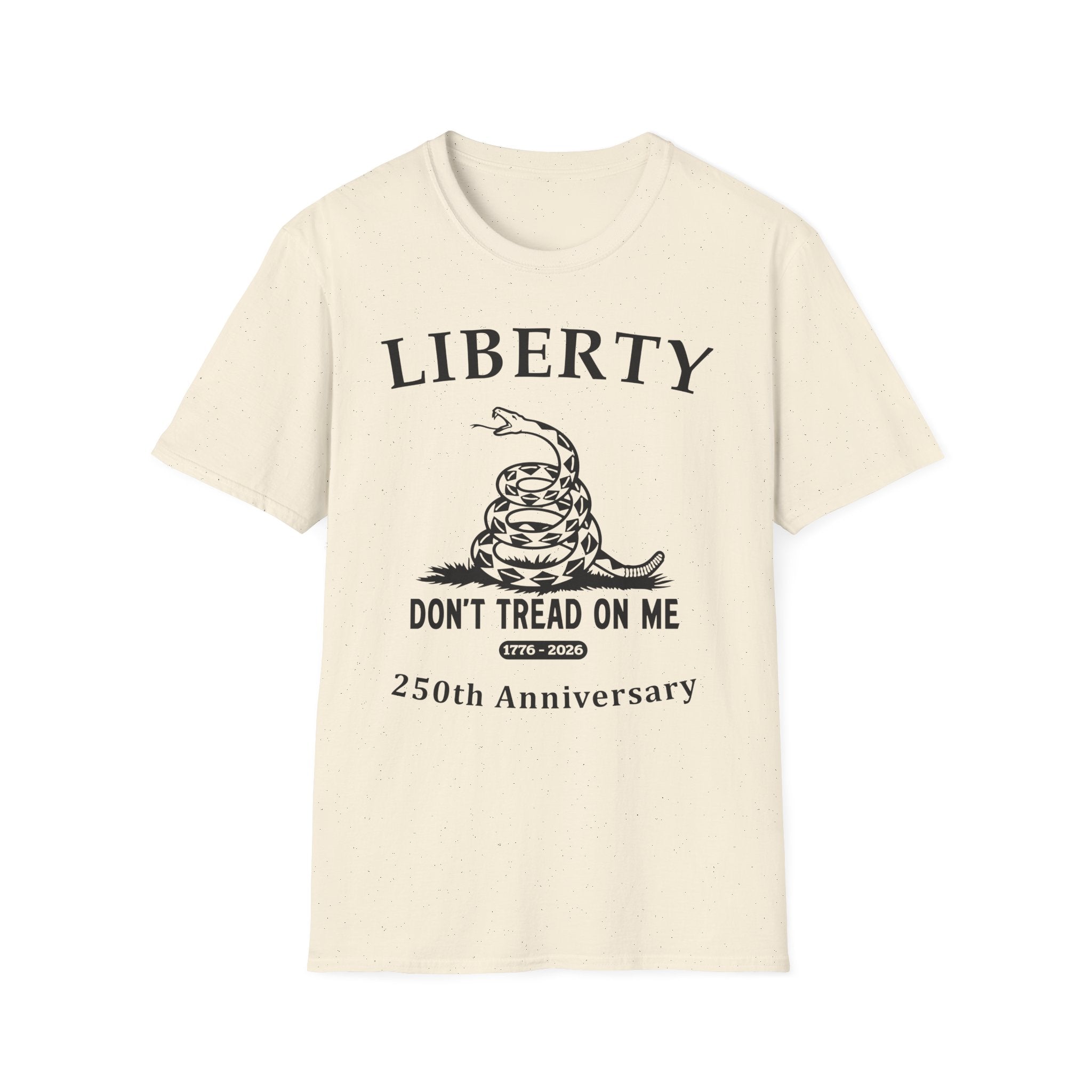 Liberty "Don't Tread On Me" Soft T‑Shirt — 250th Anniversary Patriotic Tee