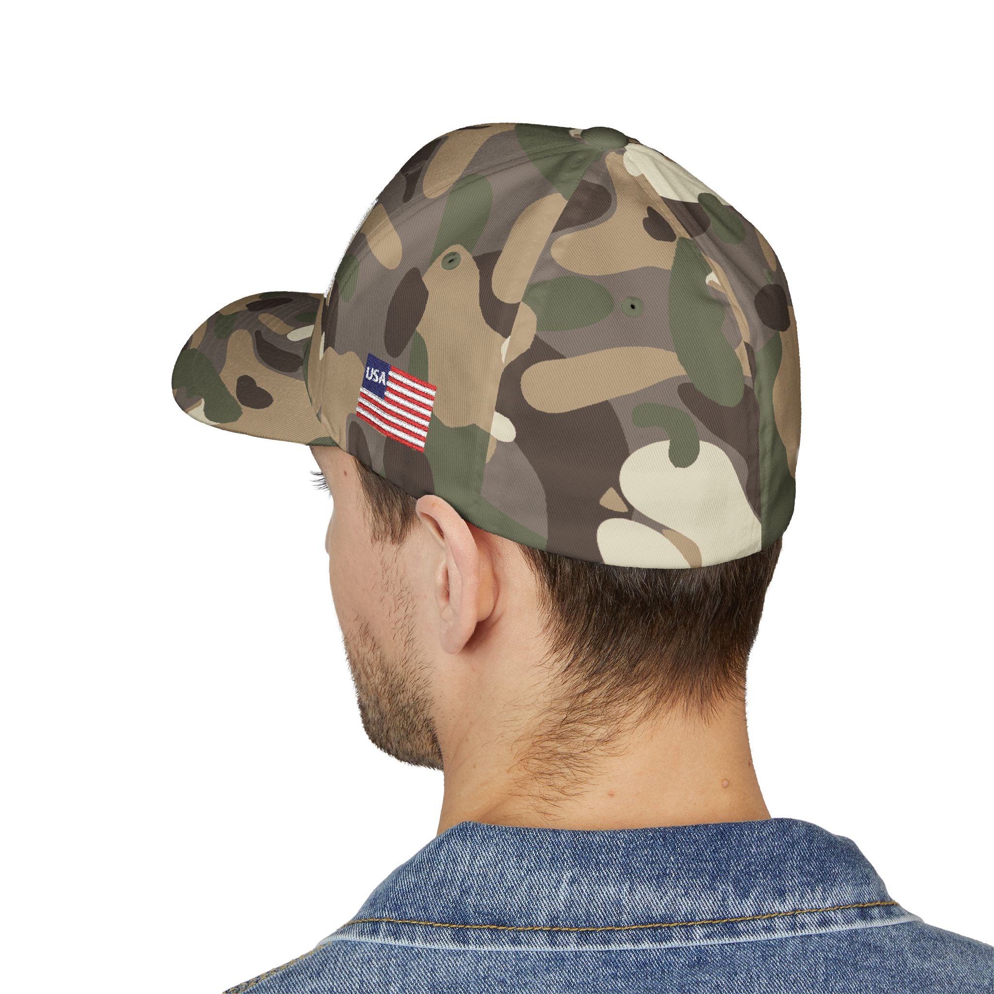 USA Embroidered Cap — Classic Patriotic Baseball Hat