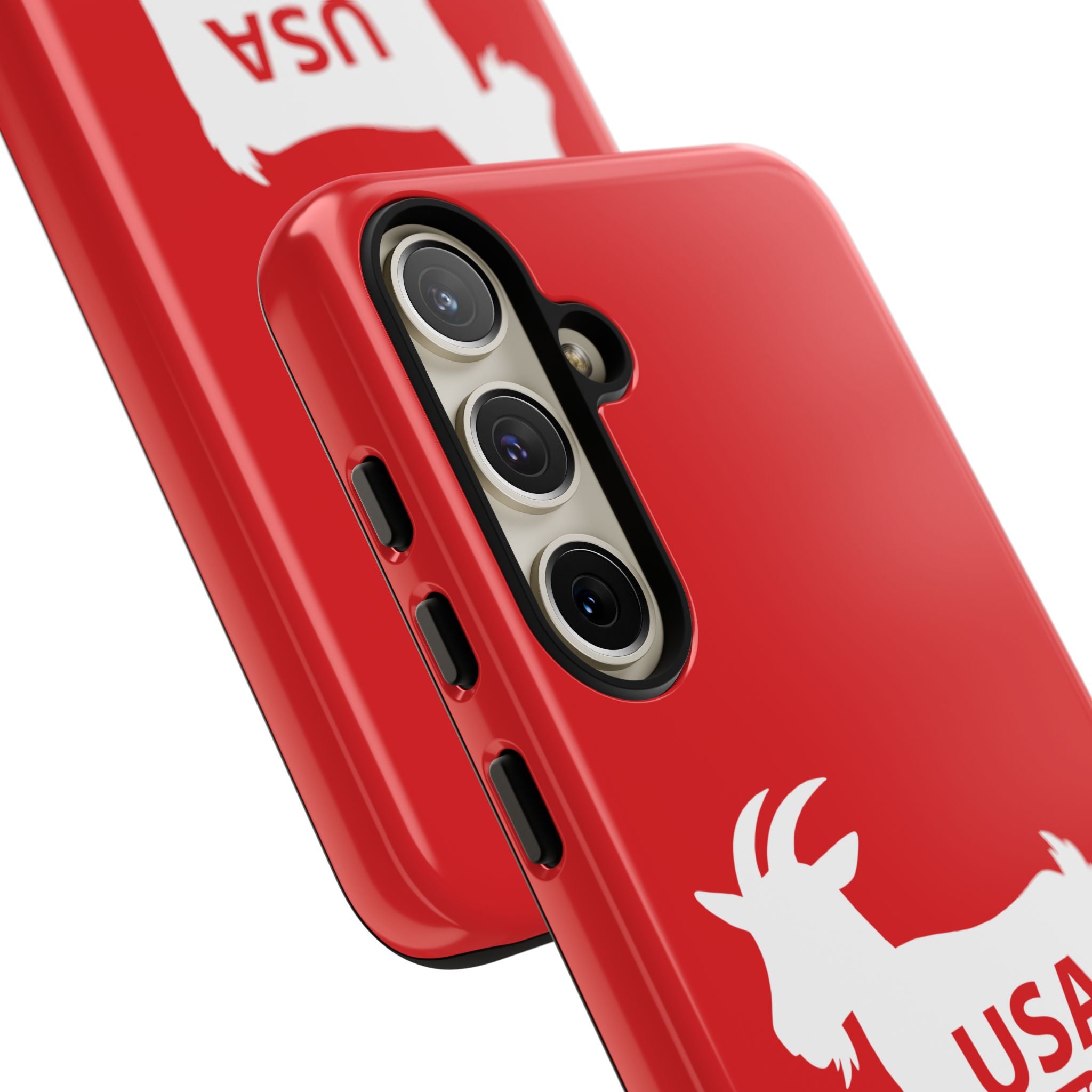 USA GOAT Phone Case — Patriotic 1776 Red Protective Case