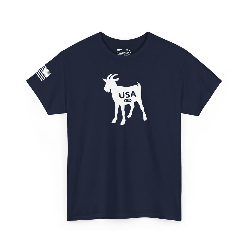 USA Goat T-Shirt — Patriotic Goat Graphic Tee