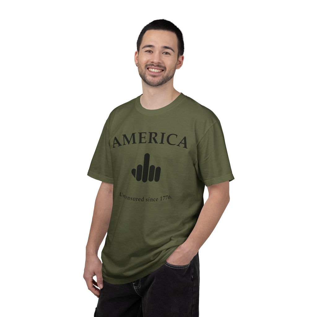 America 1776 Middle Finger Unisex T-shirt