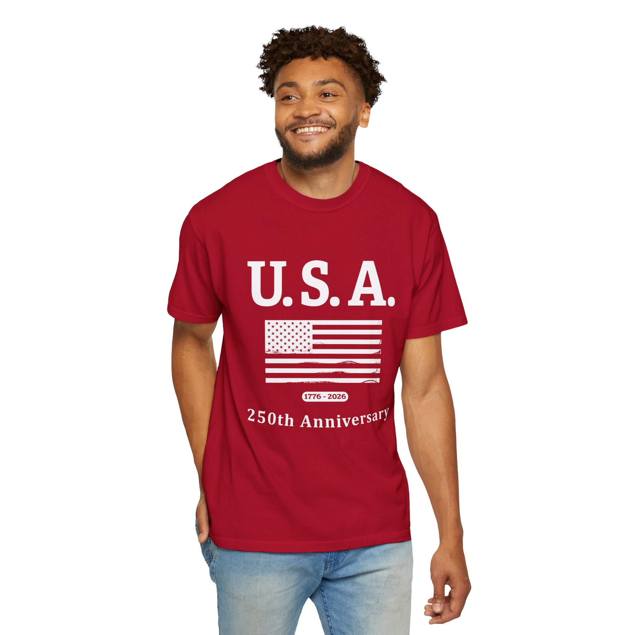 USA 1776 Distressed Flag Unisex T-shirt
