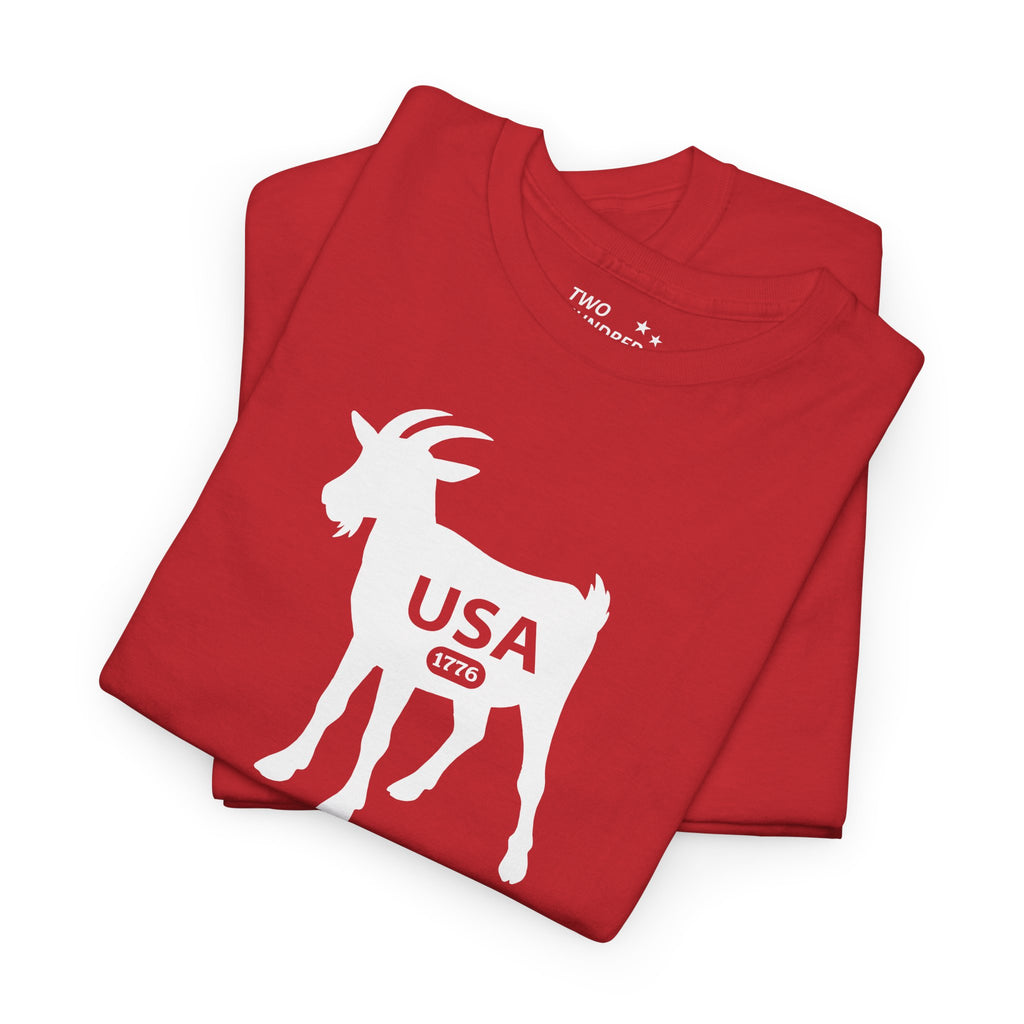 USA Goat T-Shirt — Patriotic Goat Graphic Tee