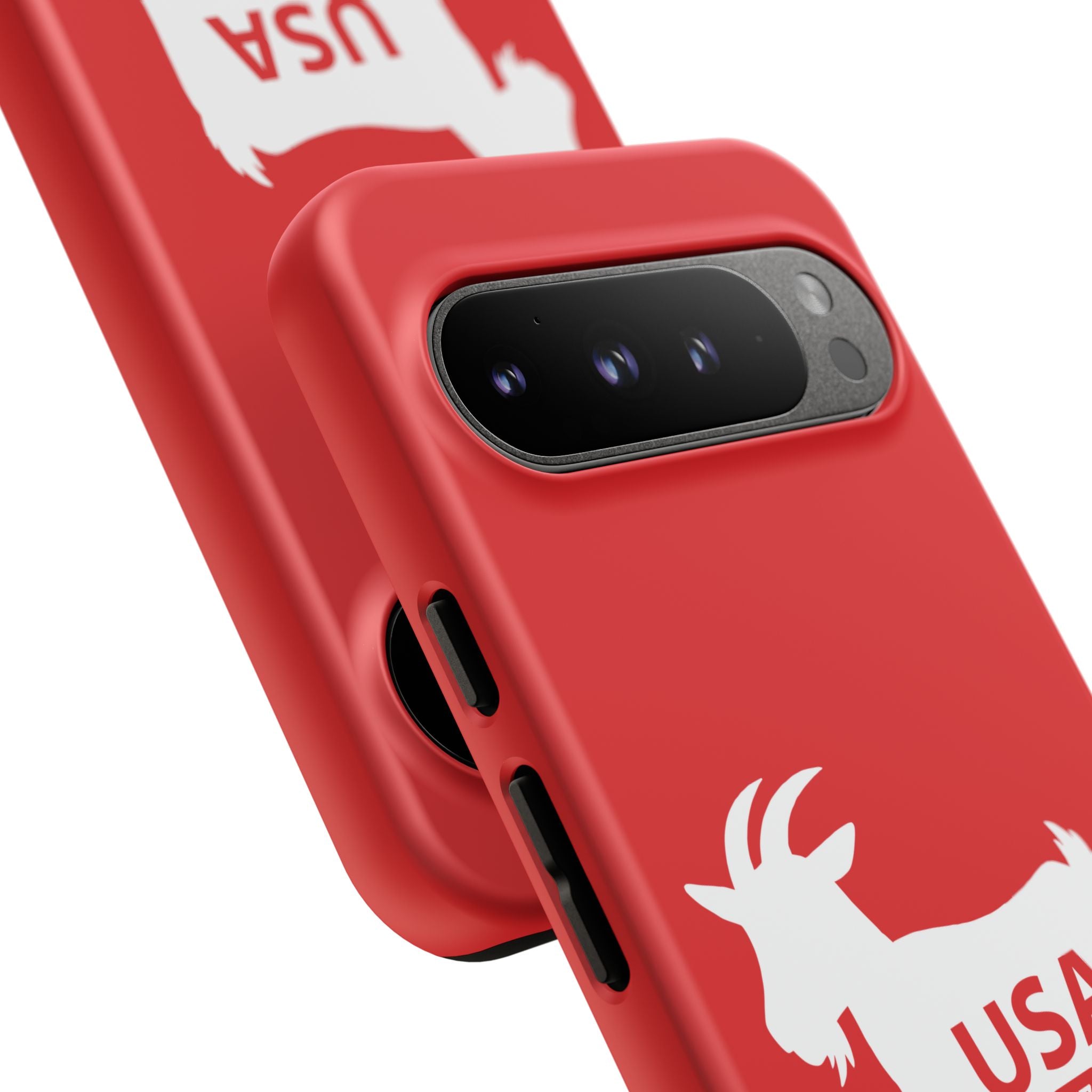 USA GOAT Phone Case — Patriotic 1776 Red Protective Case