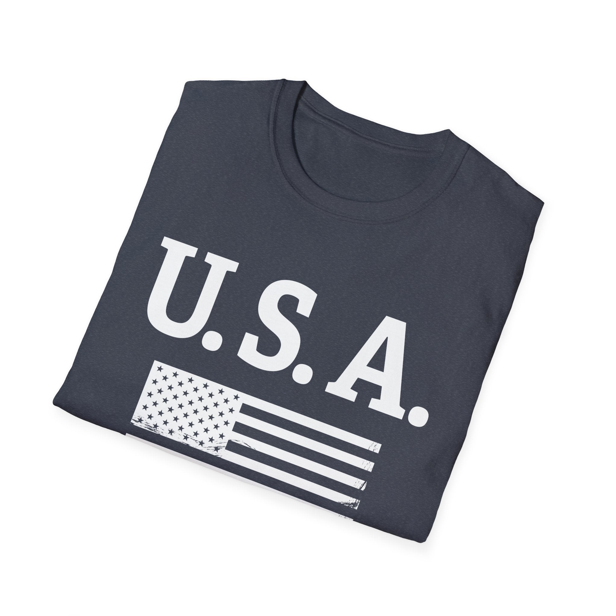 USA 250th Anniversary Soft Style T-Shirt — Patriotic American Flag Tee