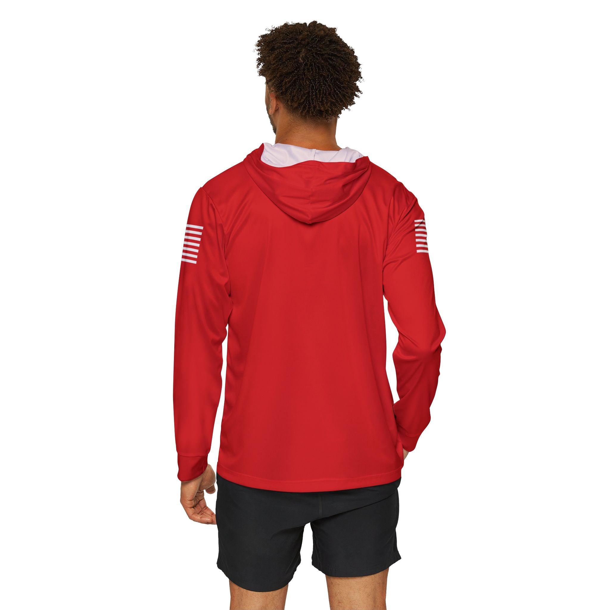America 250th GOAT Hoodie — USA Goat Graphic Patriotic Sports Warmup Hoodie