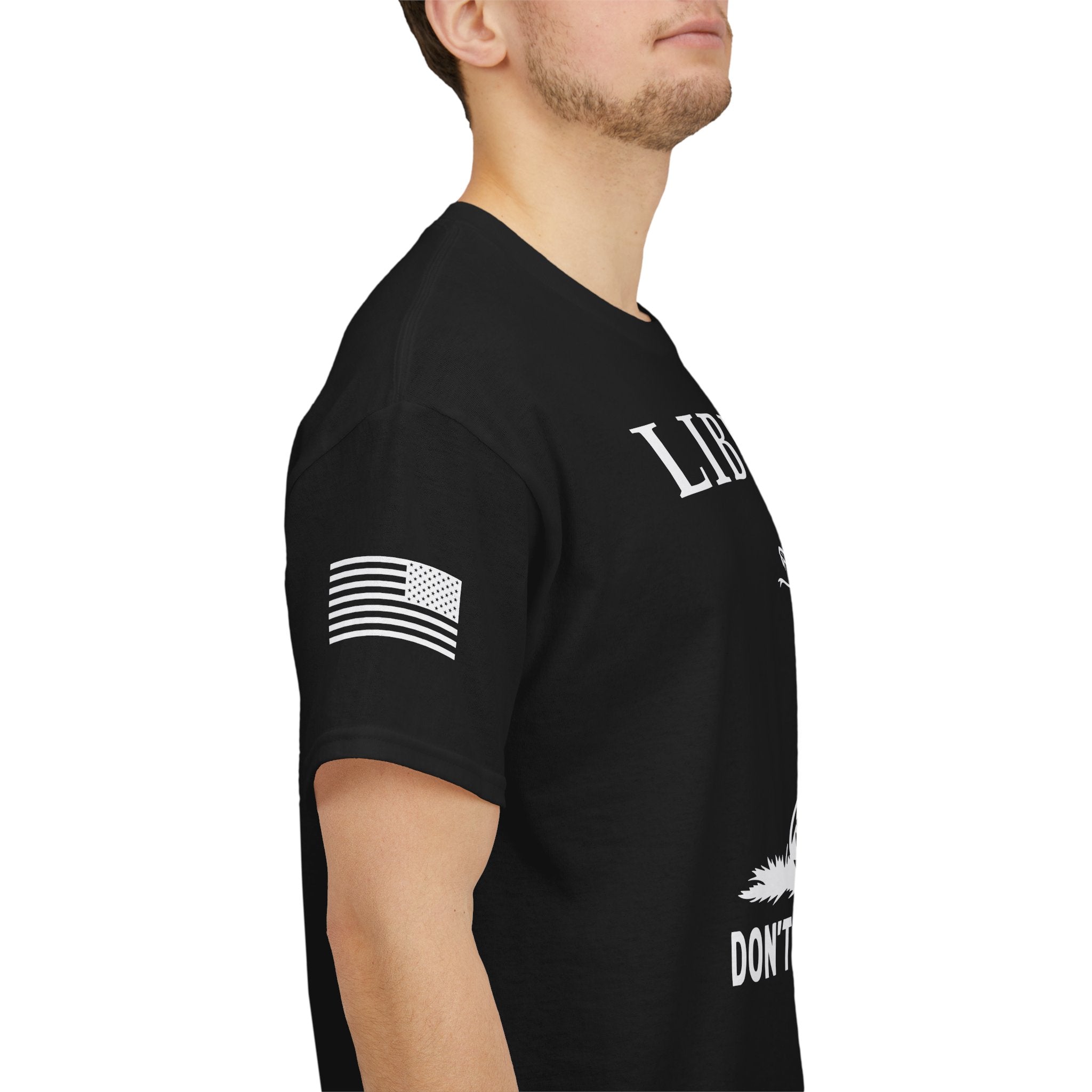 Liberty "Don't Tread on Me" Heavy Tee — Patriotic USA Anniversary T-Shirt