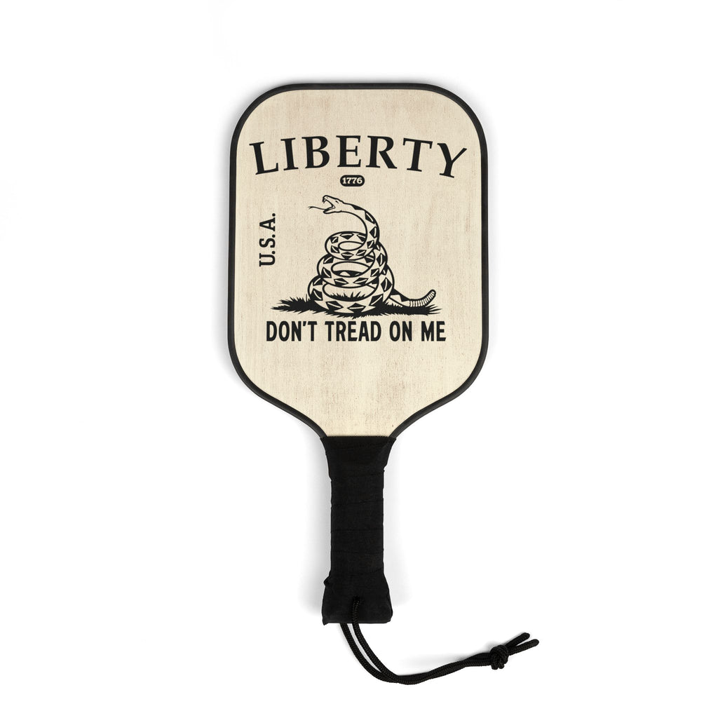 Pickleball Paddle Set – 'Liberty Don't Tread On Me' Gadsden Design (2-Pack with Balls)