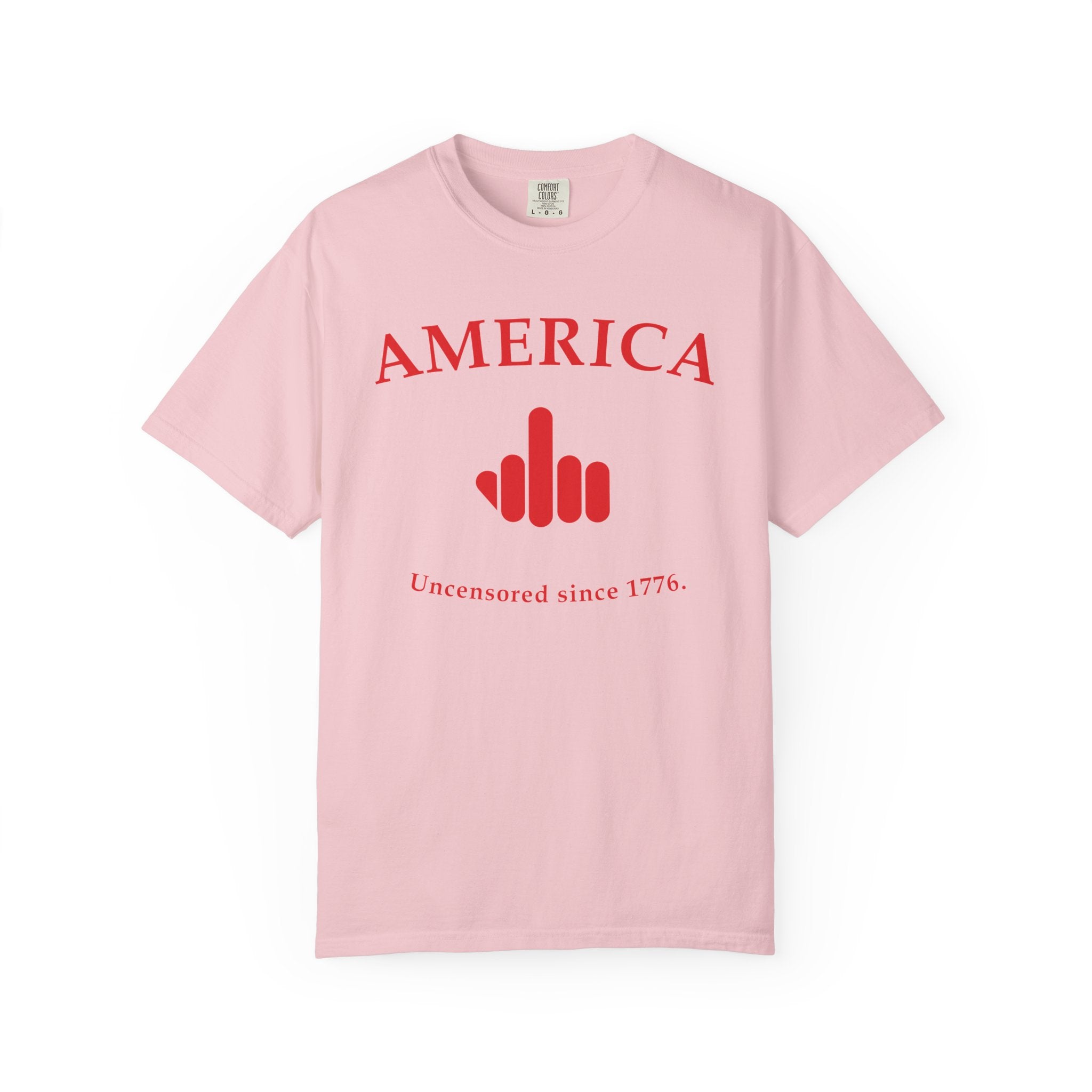 America 1776 Middle Finger Unisex T-shirt