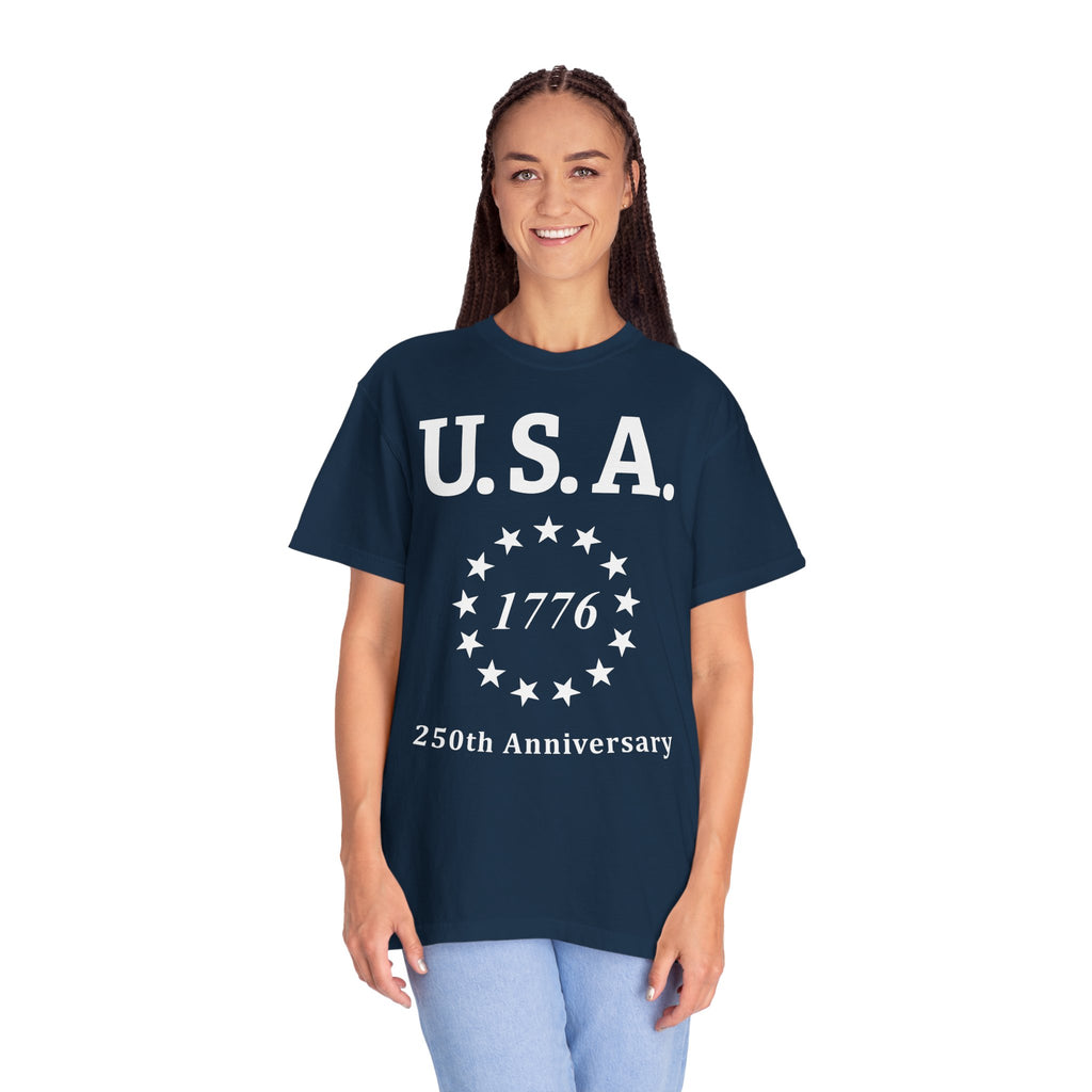 America 13 Colonies 1776 250th Anniversary T-Shirt