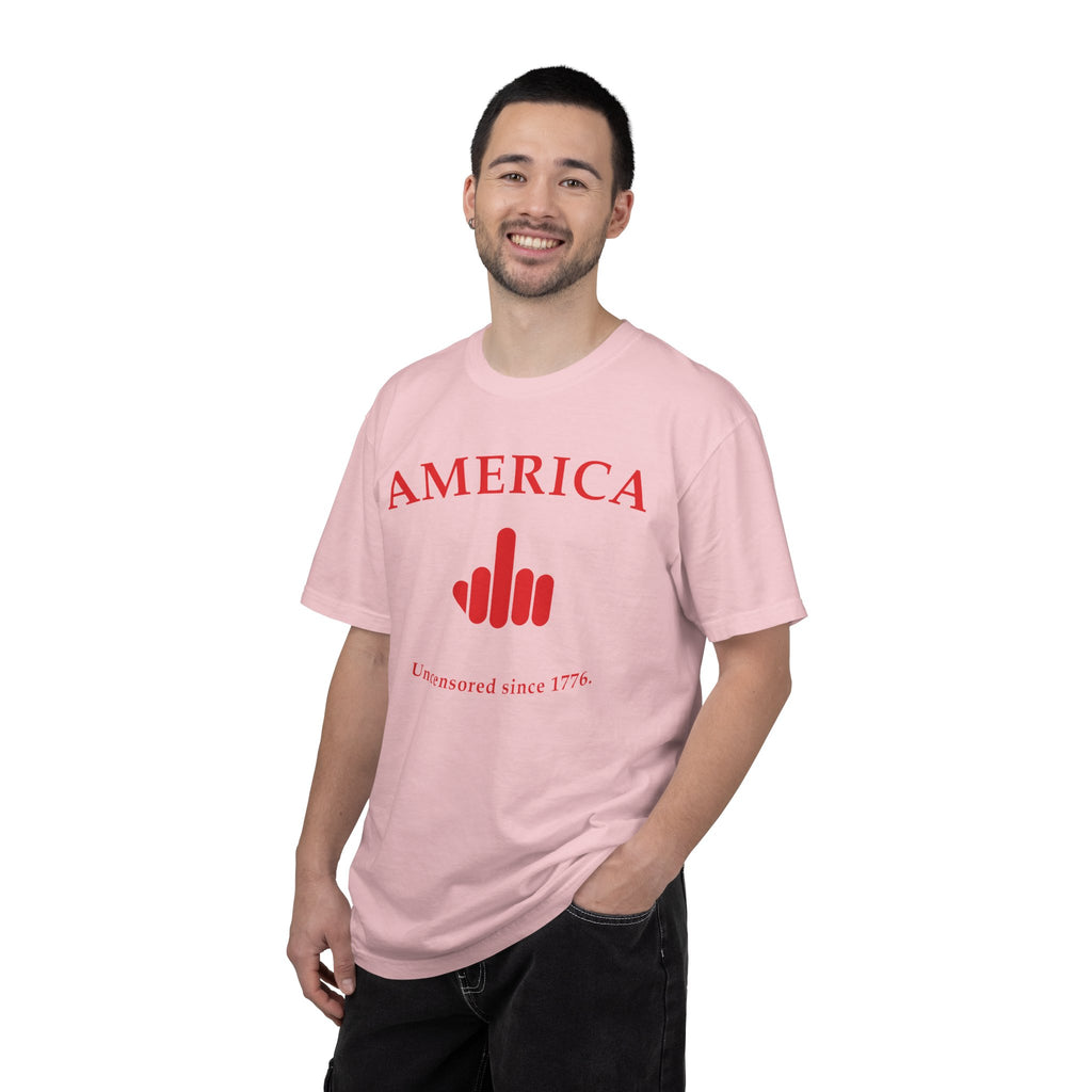 America 1776 Middle Finger Unisex T-shirt