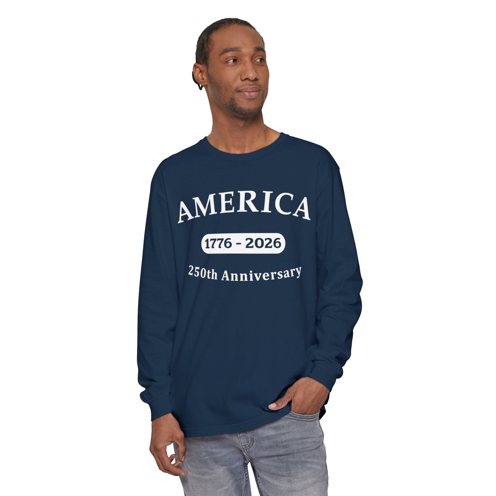 America 1776-2026 250th Anniversary Long Sleeve T-Shirt