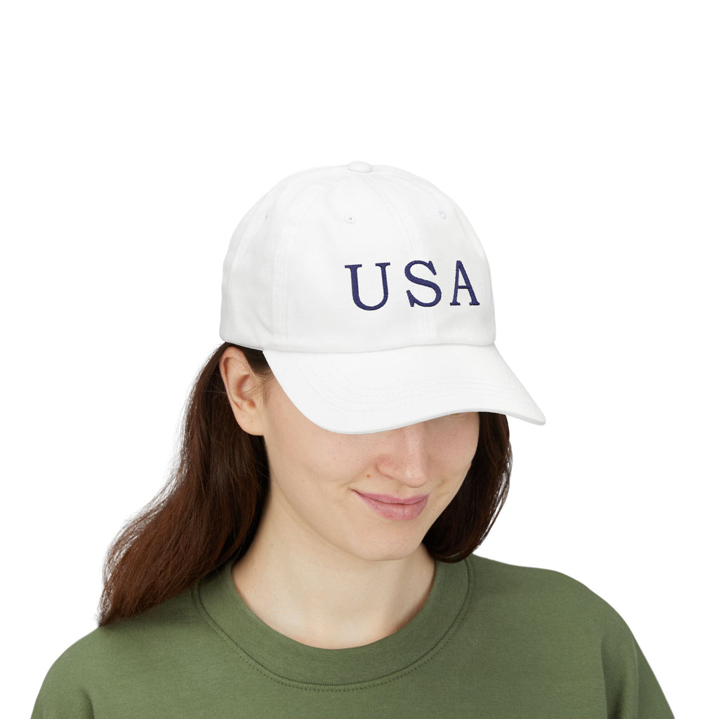 USA Embroidered Dad Cap