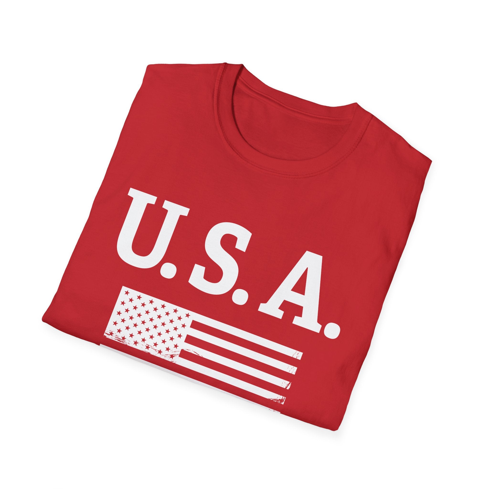 USA 250th Anniversary Soft Style T-Shirt — Patriotic American Flag Tee