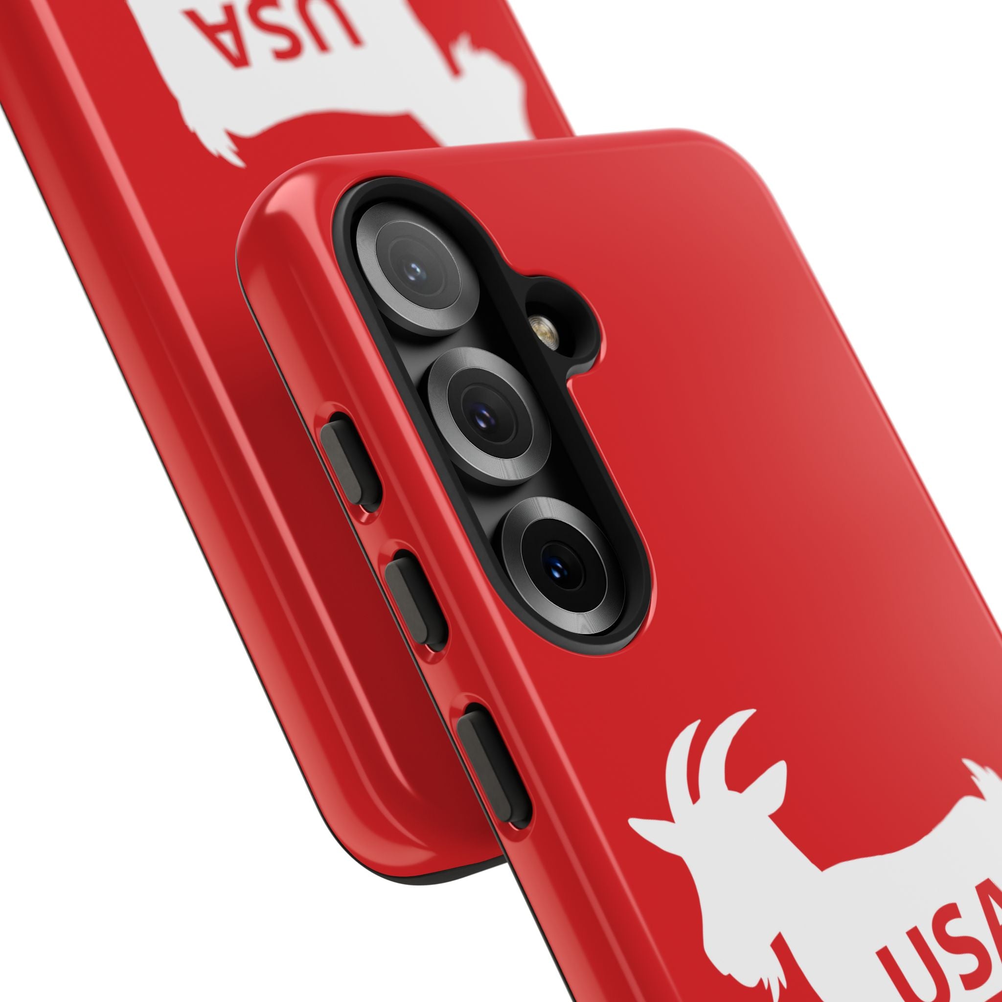 USA GOAT Phone Case — Patriotic 1776 Red Protective Case