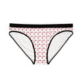 Patriotic Star Print Bikini Briefs — Red & Blue All-Over-Print Women's Underwear