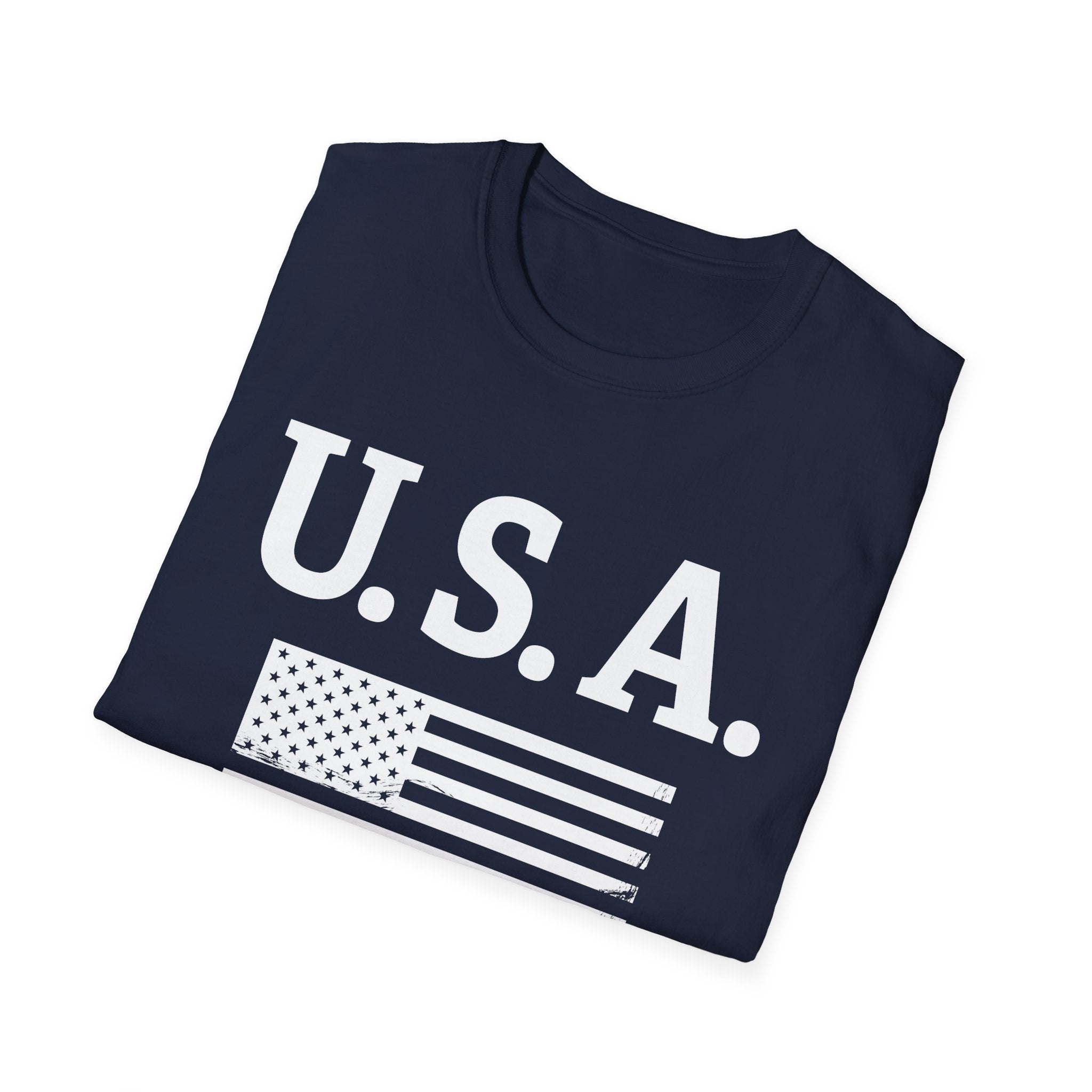 USA 250th Anniversary Soft Style T-Shirt — Patriotic American Flag Tee