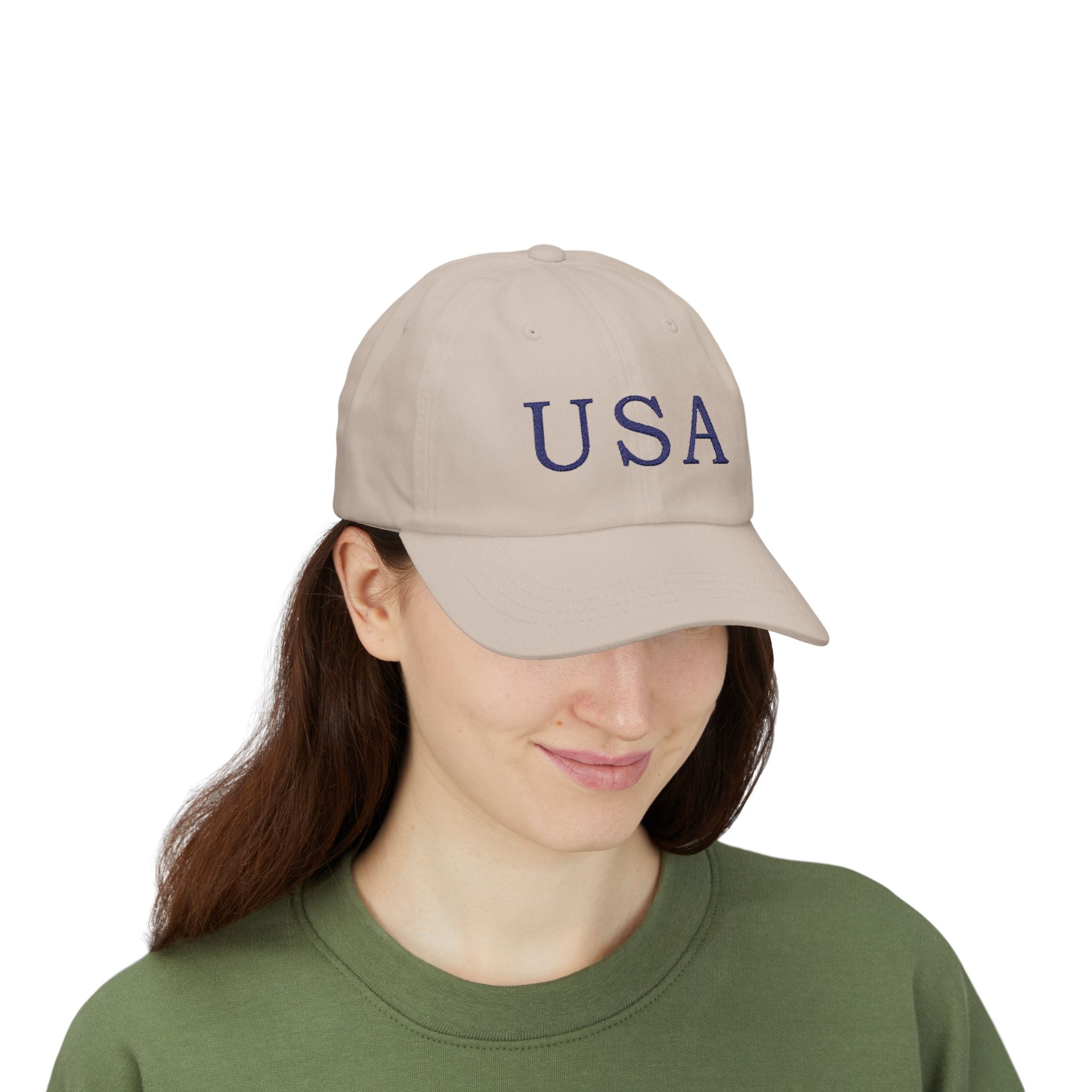 USA Embroidered Dad Cap