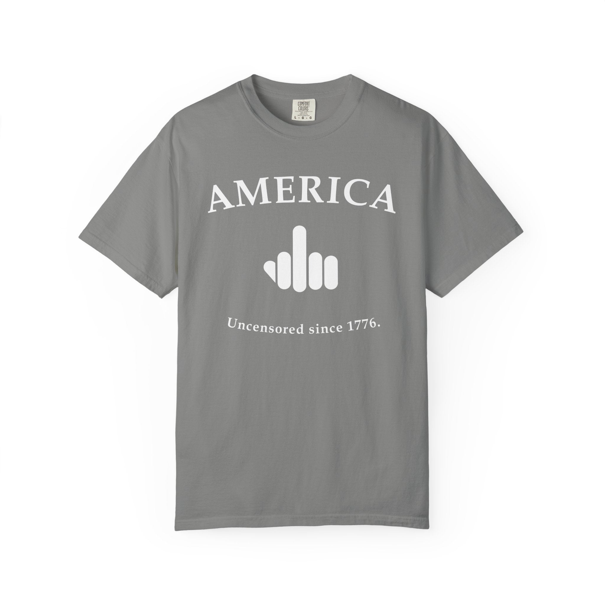 America 1776 Middle Finger Unisex T-shirt