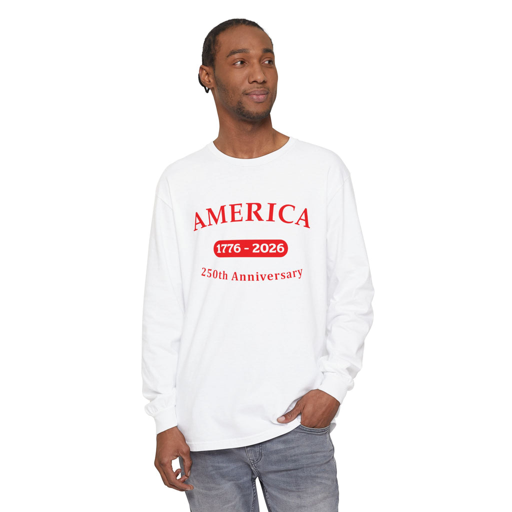 America 1776-2026 250th Anniversary Long Sleeve T-Shirt