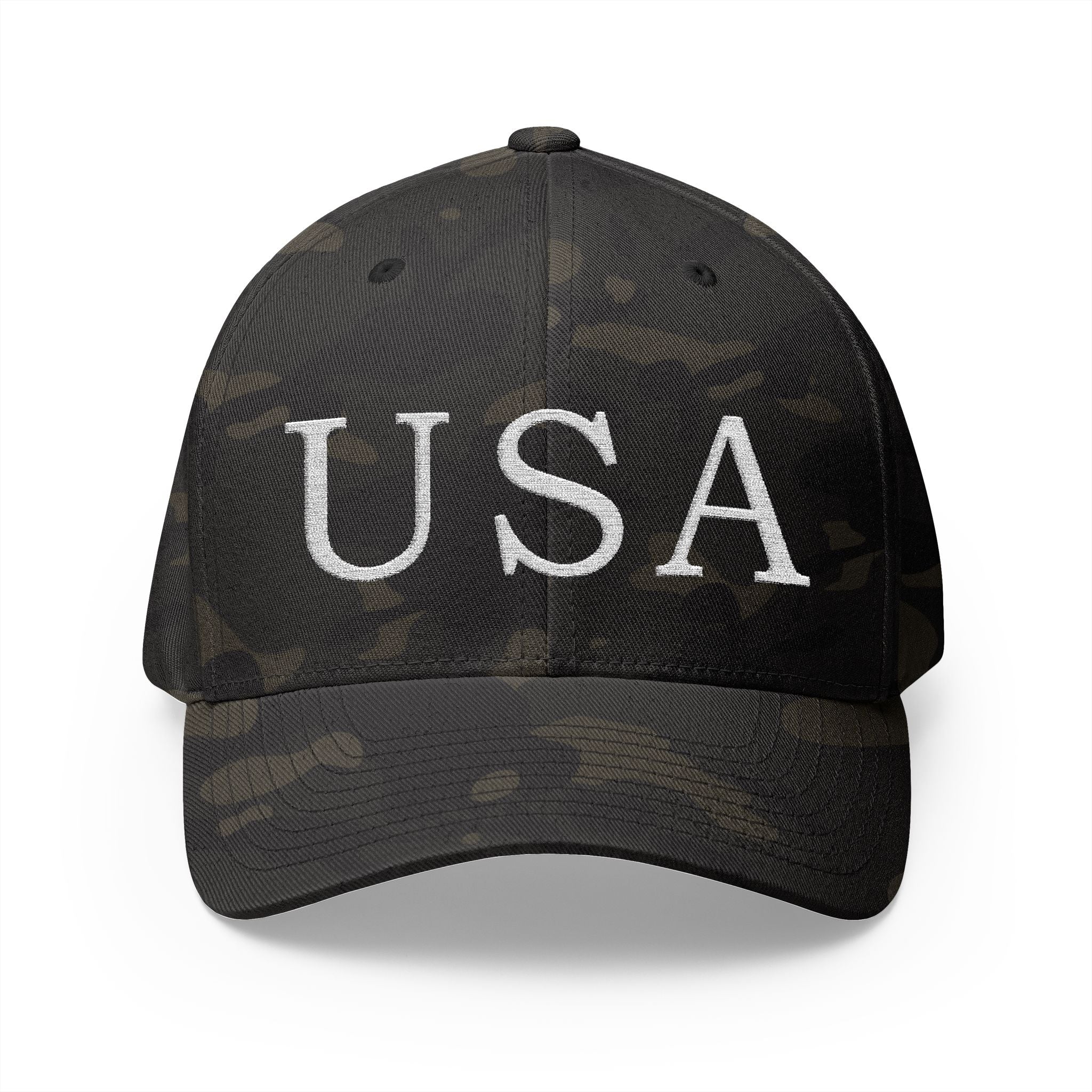 USA Embroidered Cap — Classic Patriotic Baseball Hat