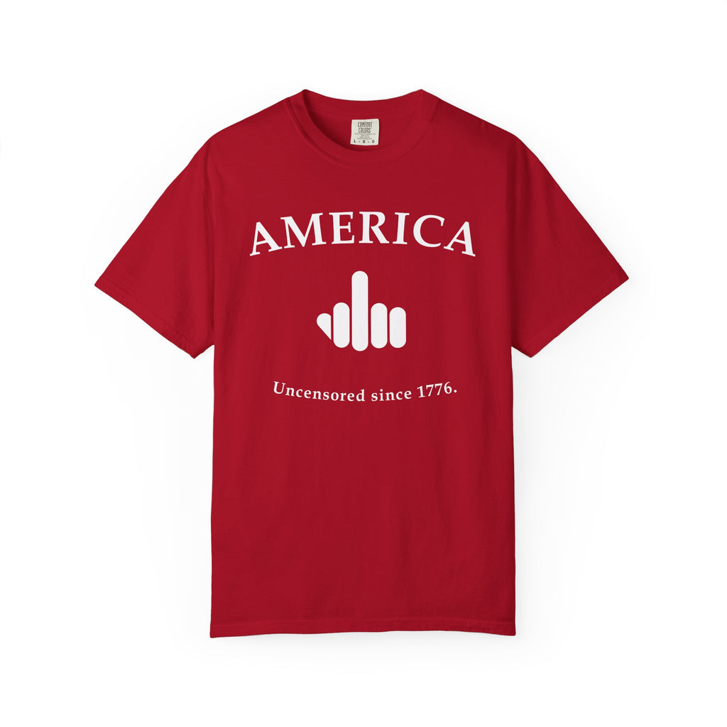 America 1776 Middle Finger Unisex T-shirt