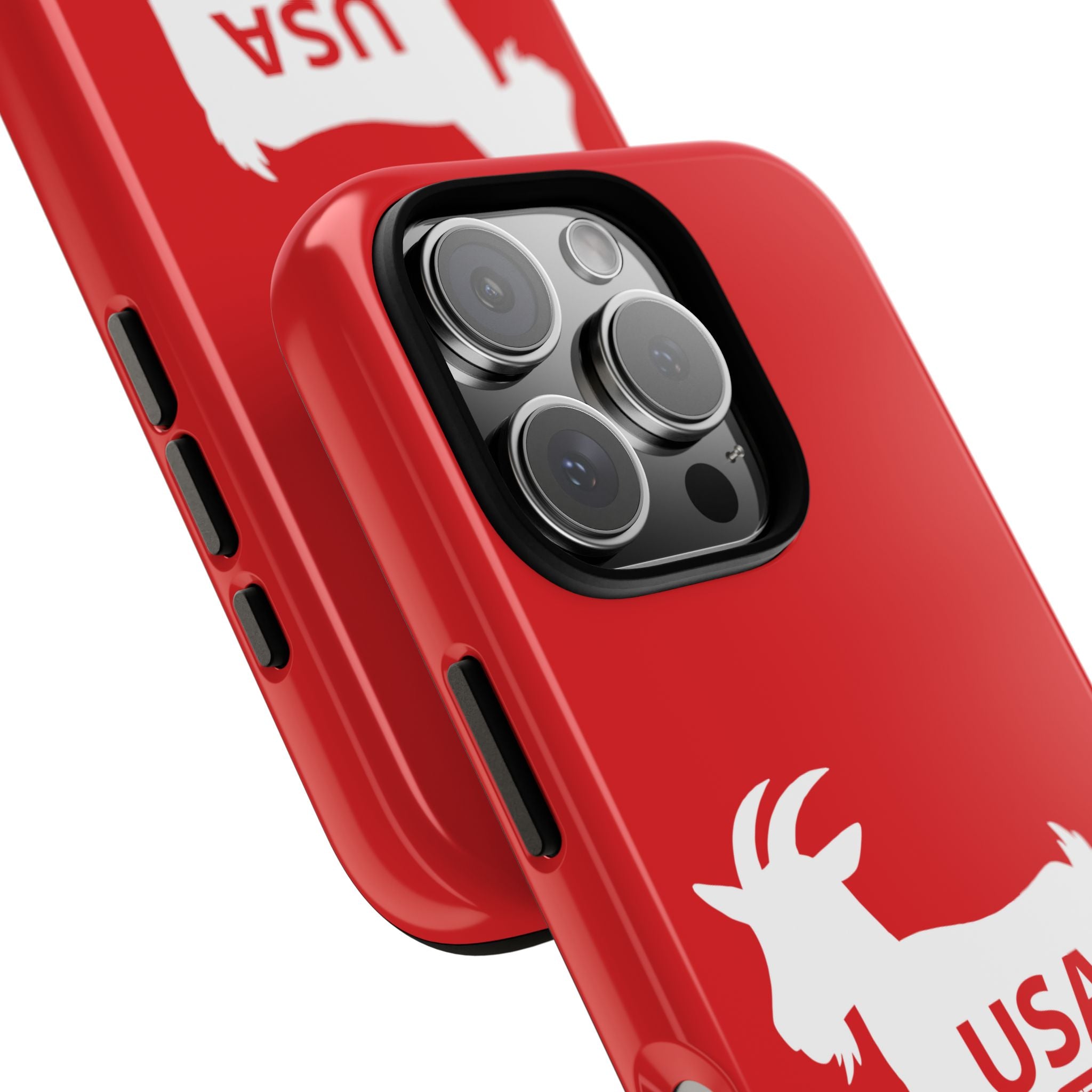 USA GOAT Phone Case — Patriotic 1776 Red Protective Case