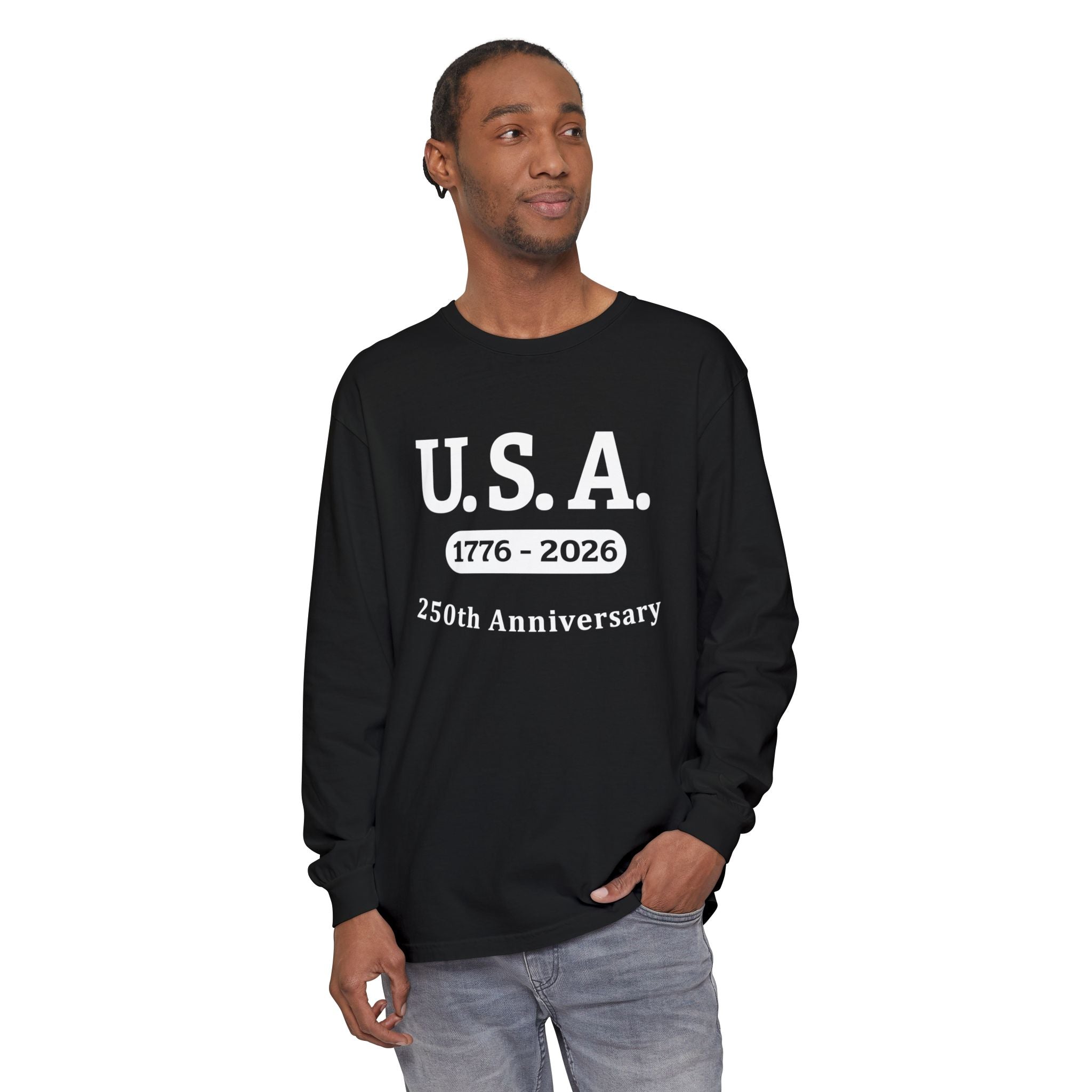 U.S.A. 1776-2026 250th Anniversary Long Sleeve T-Shirt