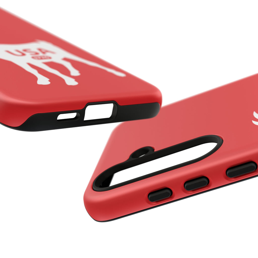 USA GOAT Phone Case — Patriotic 1776 Red Protective Case