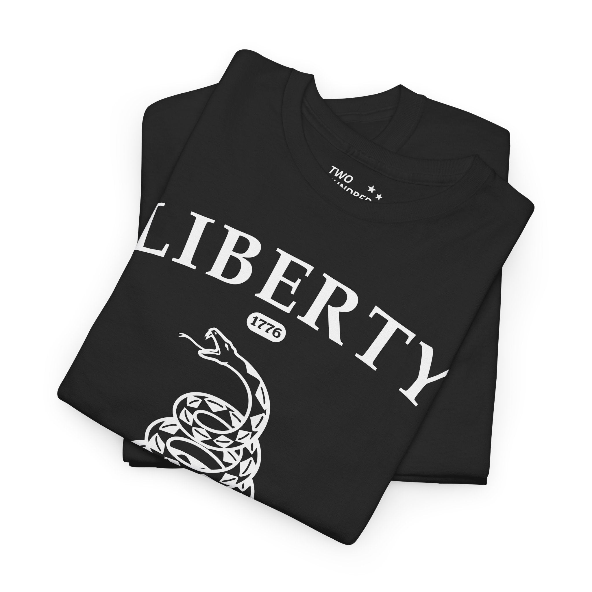 Liberty "Don't Tread on Me" Heavy Tee — Patriotic USA Anniversary T-Shirt