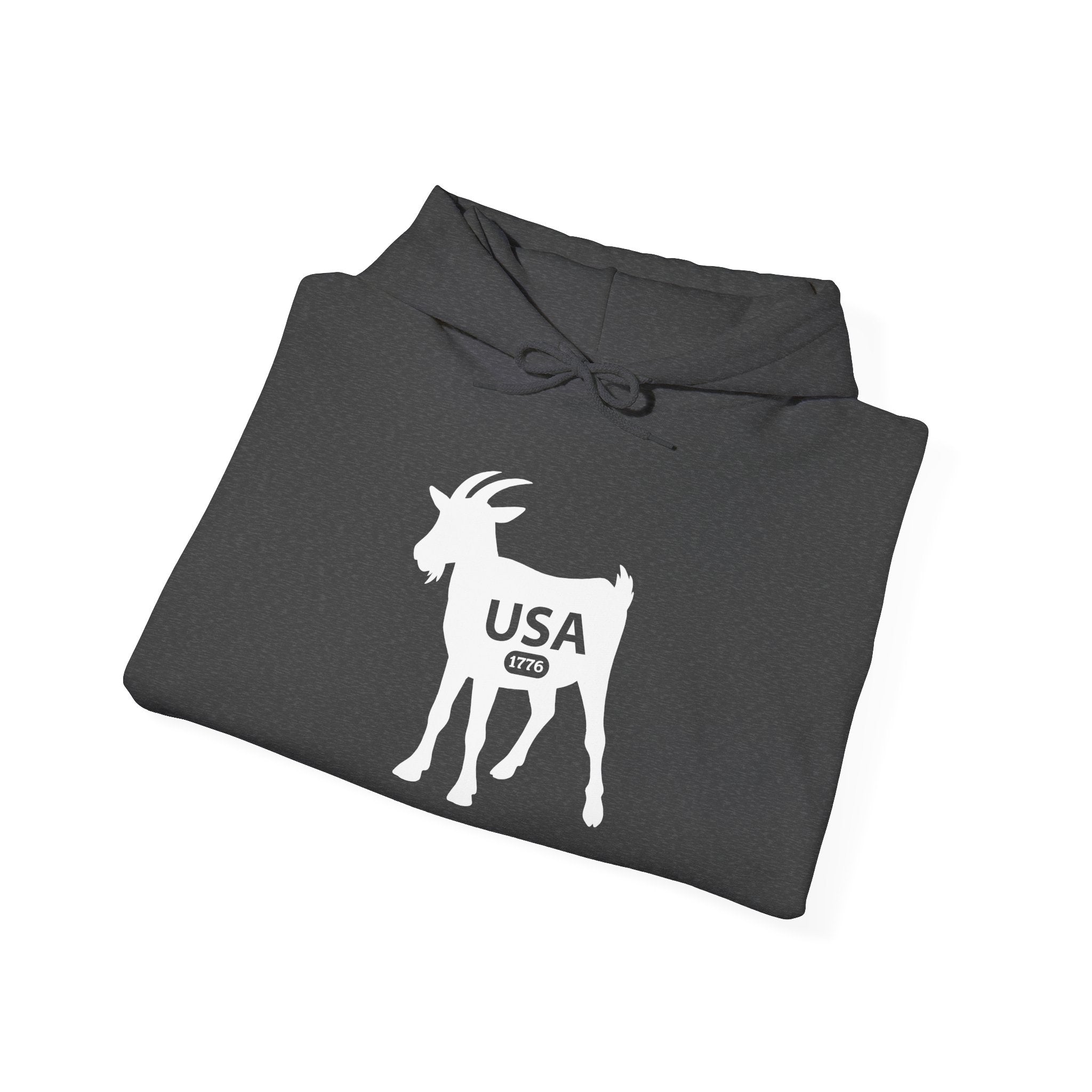 USA GOAT 1776 Hoodie – "USA Greatest of All Time" Patriotic Sweatshirt