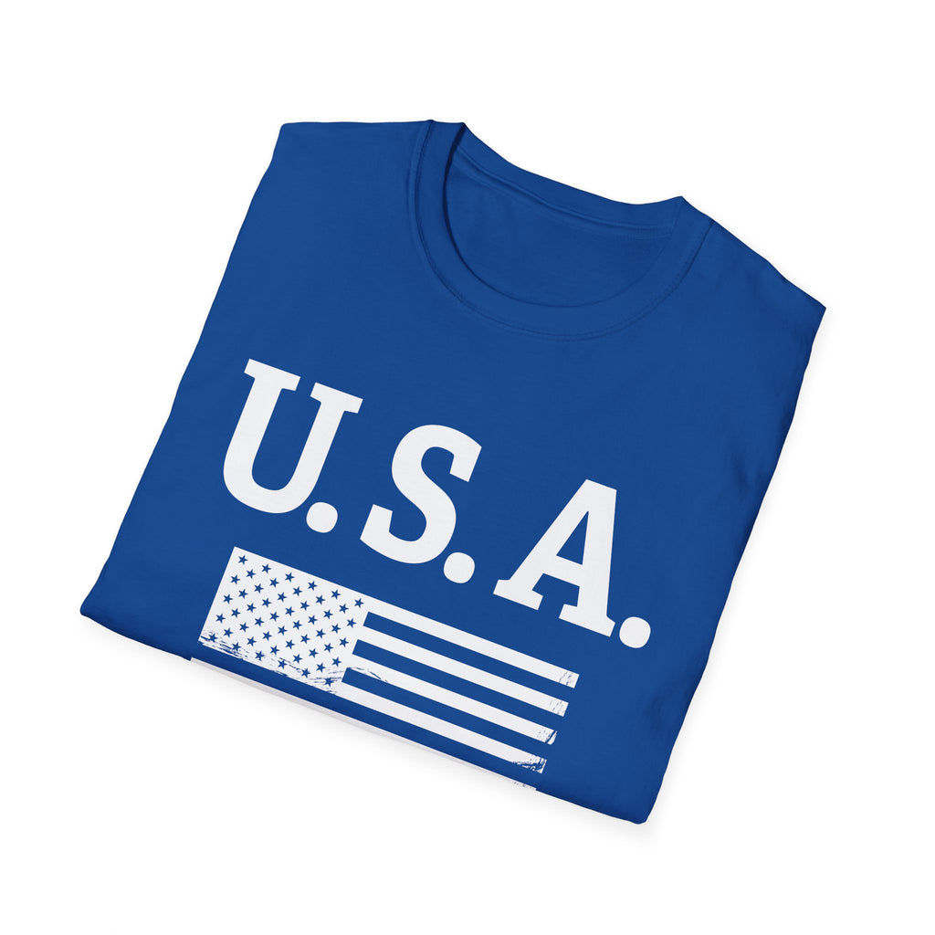 USA 250th Anniversary Soft Style T-Shirt — Patriotic American Flag Tee